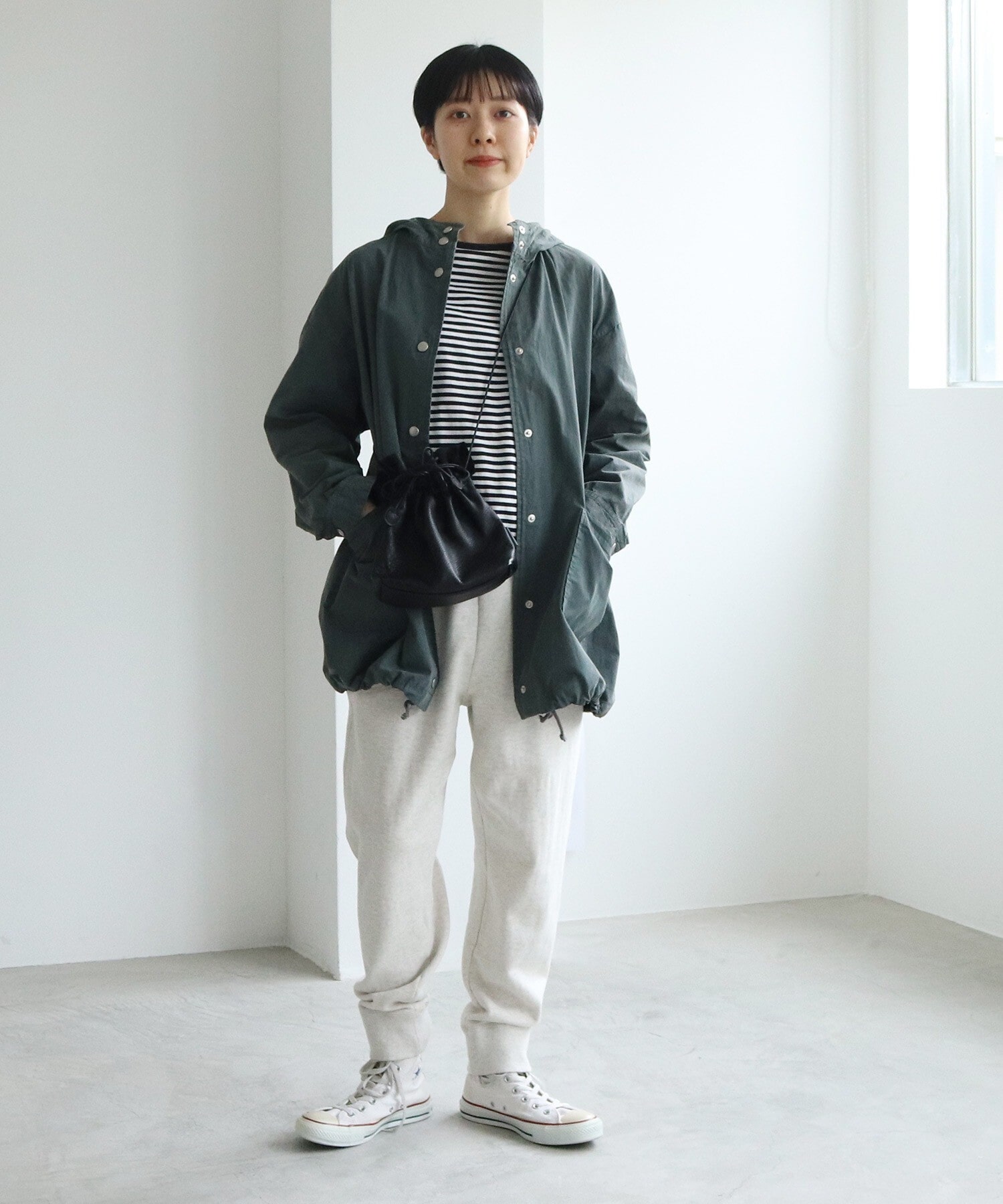 モデル 158cm 着用サイズ:S