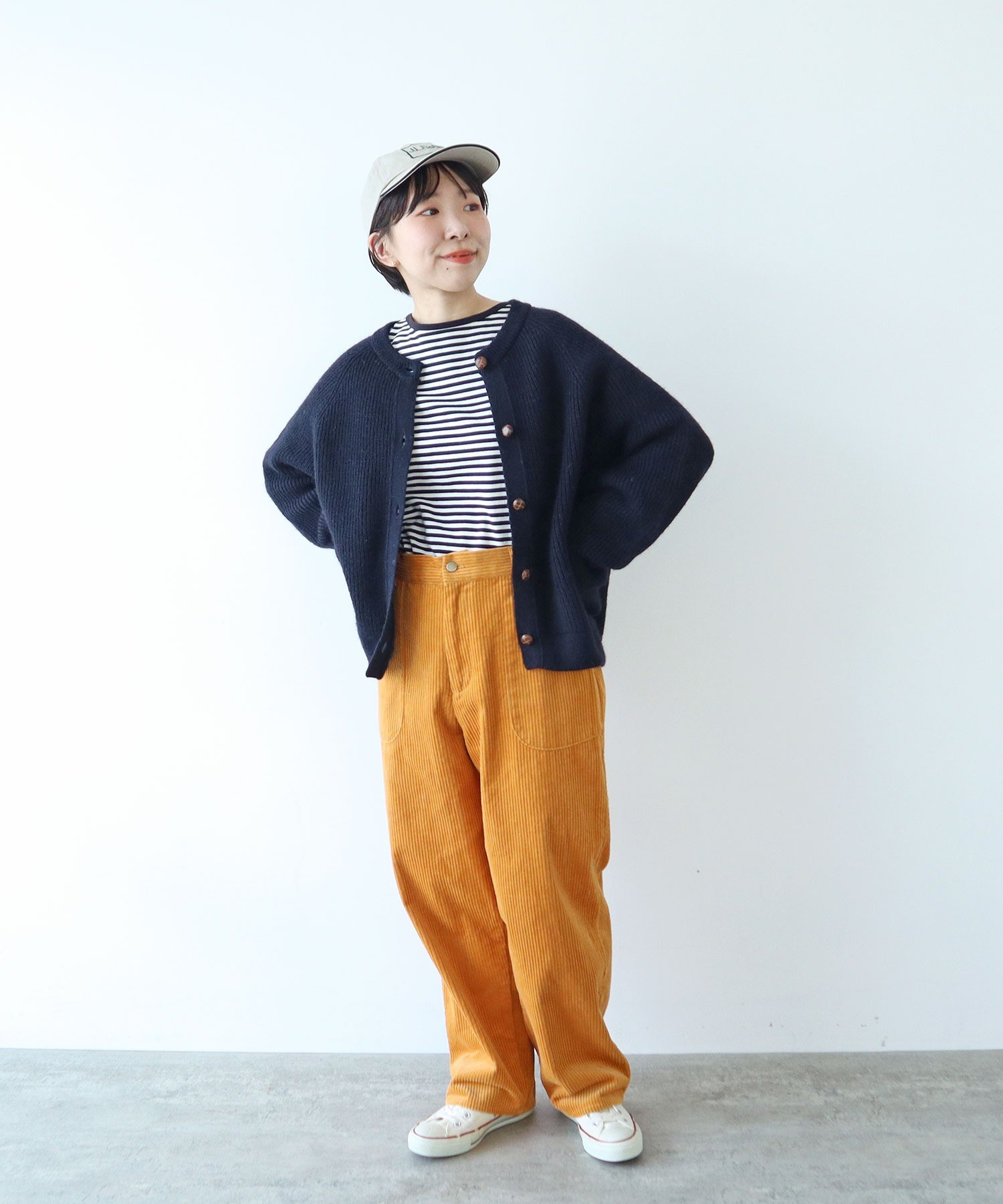 モデル:身長154cm