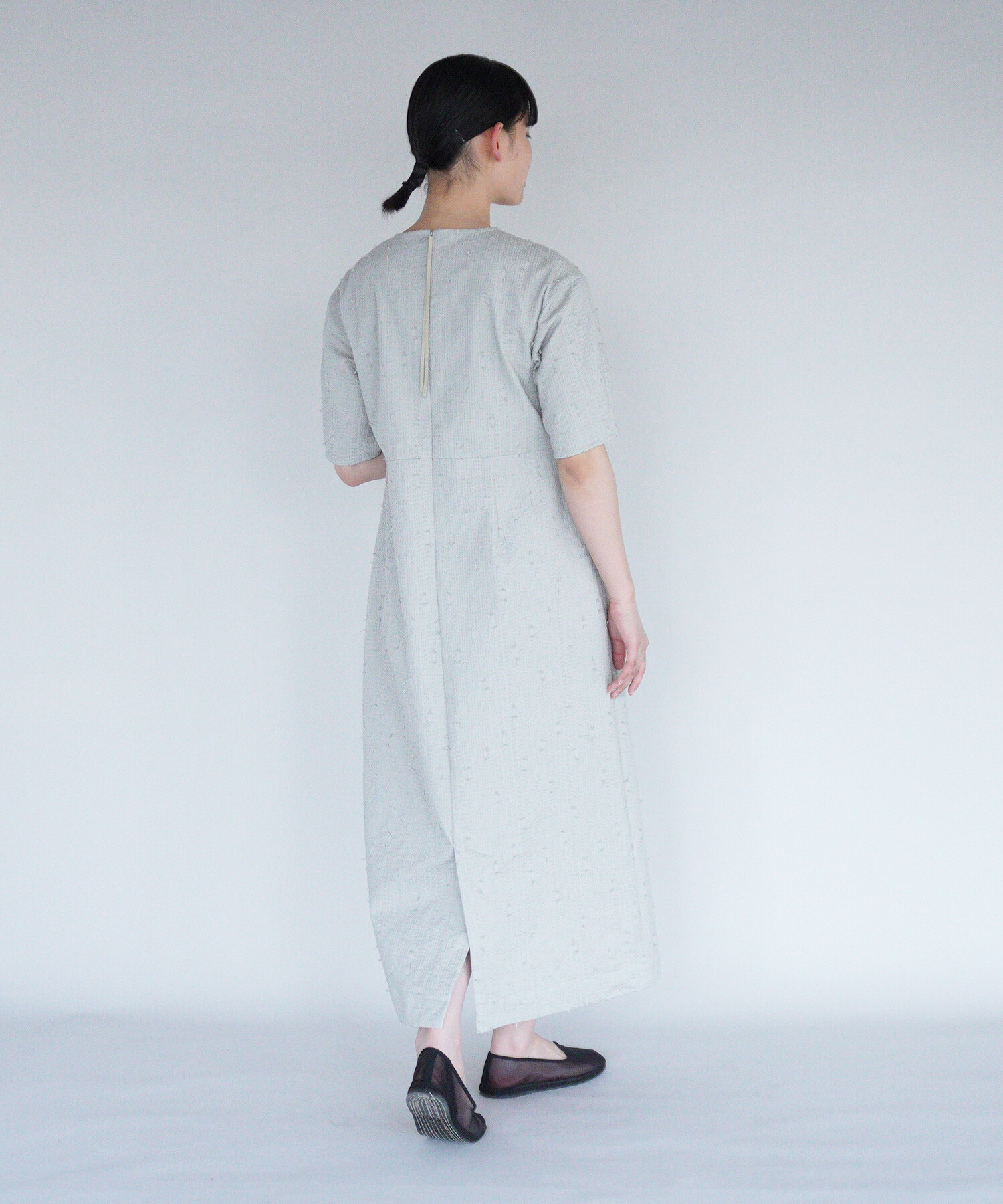 AMBIDEX Store 【予約販売】〇sashiko jacquard コクーンドレス