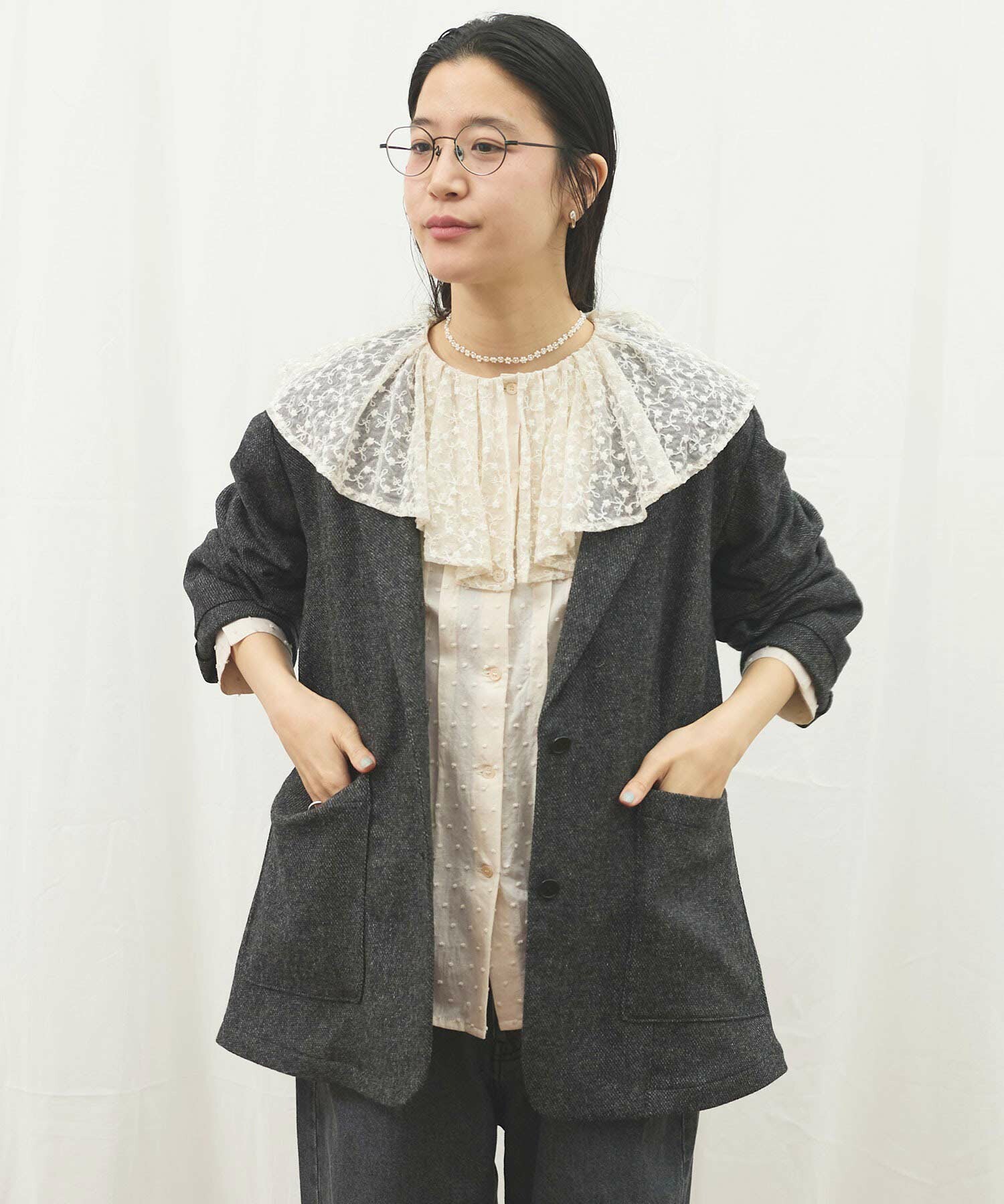 AMBIDEX Store 〇Minmin blouse(F クロ): l'atelier du savon