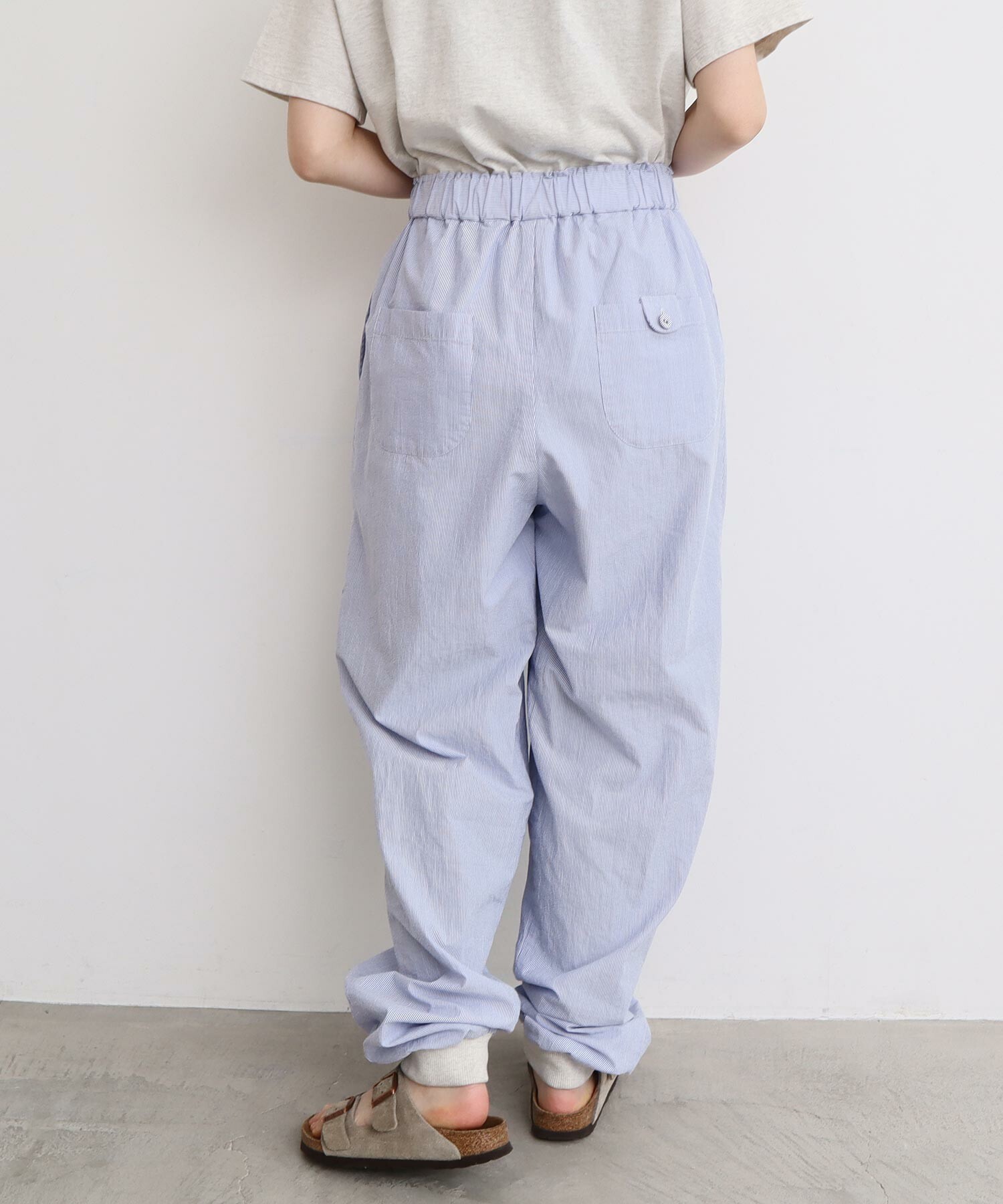 AMBIDEX Store 〇スウェットみたいなゆるパンツ(F ピンク): l
