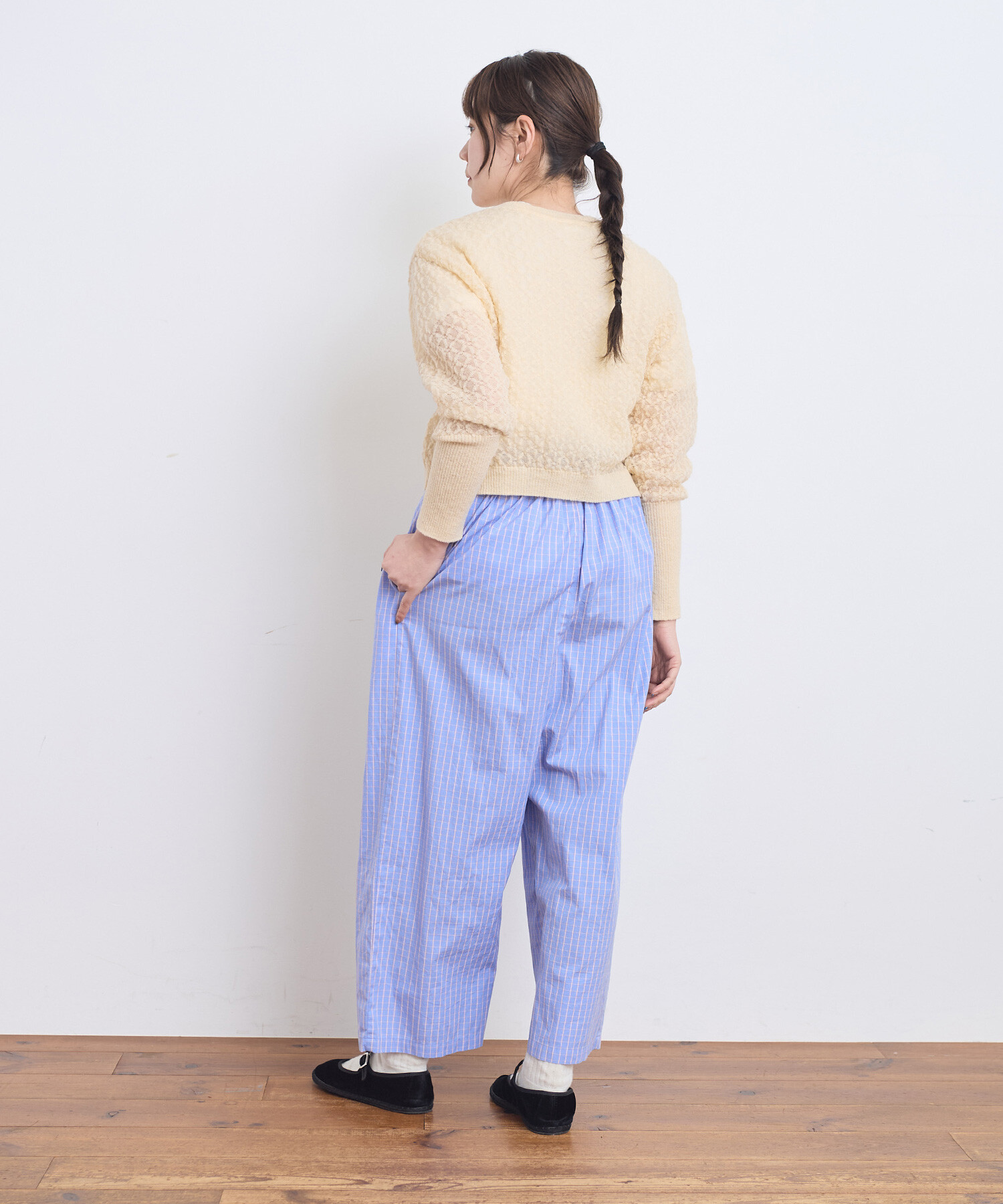 最終お値下☆新品タグ付☆M'SGRACY カーディガン☆おリボンポケット付パフ袖 エムズグレイシー カーディガン通販 | 中古ブランド古着 | ビー