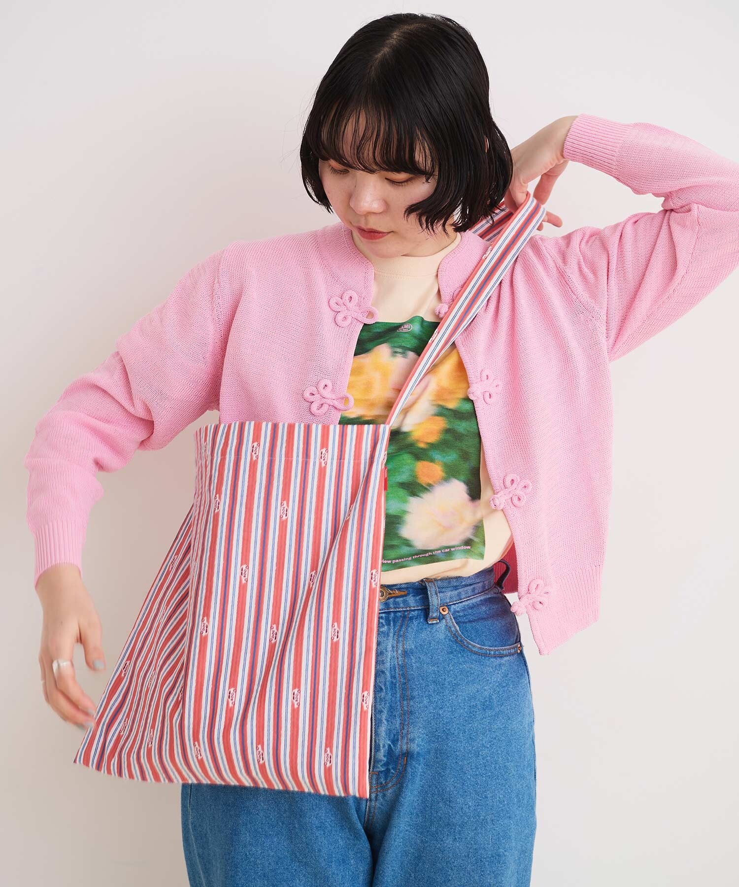 AMBIDEX Store 【予約販売】〇DRIVE STRIPE ショルダーバッグ(F AMBIDEX Store 【予約販売】〇DRIVE STRIPE ショルダーバッグ(F