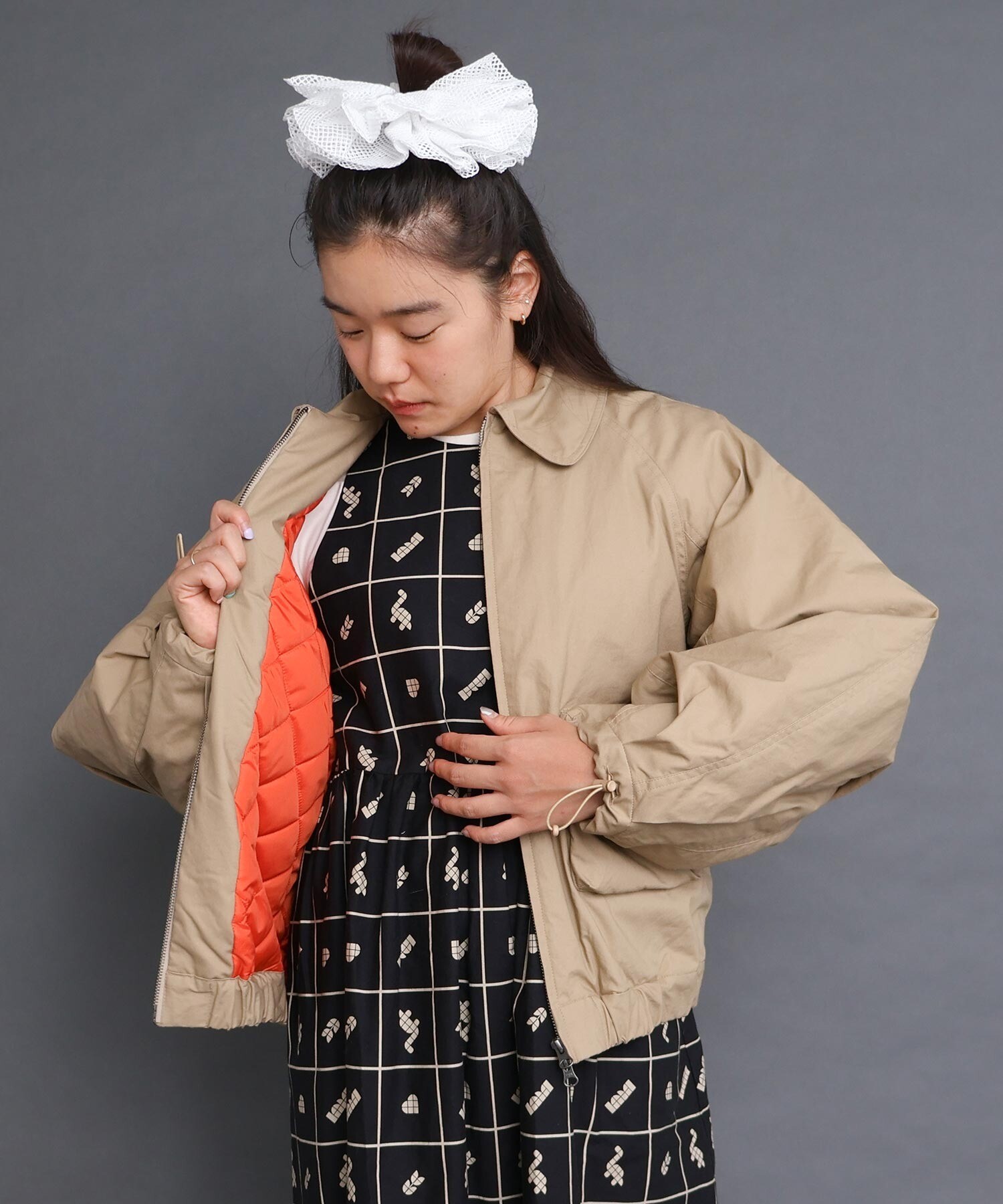 AMBIDEX Store 〇EVO DOWN W ZIP ブルゾン(F クロ): l'atelier du savon