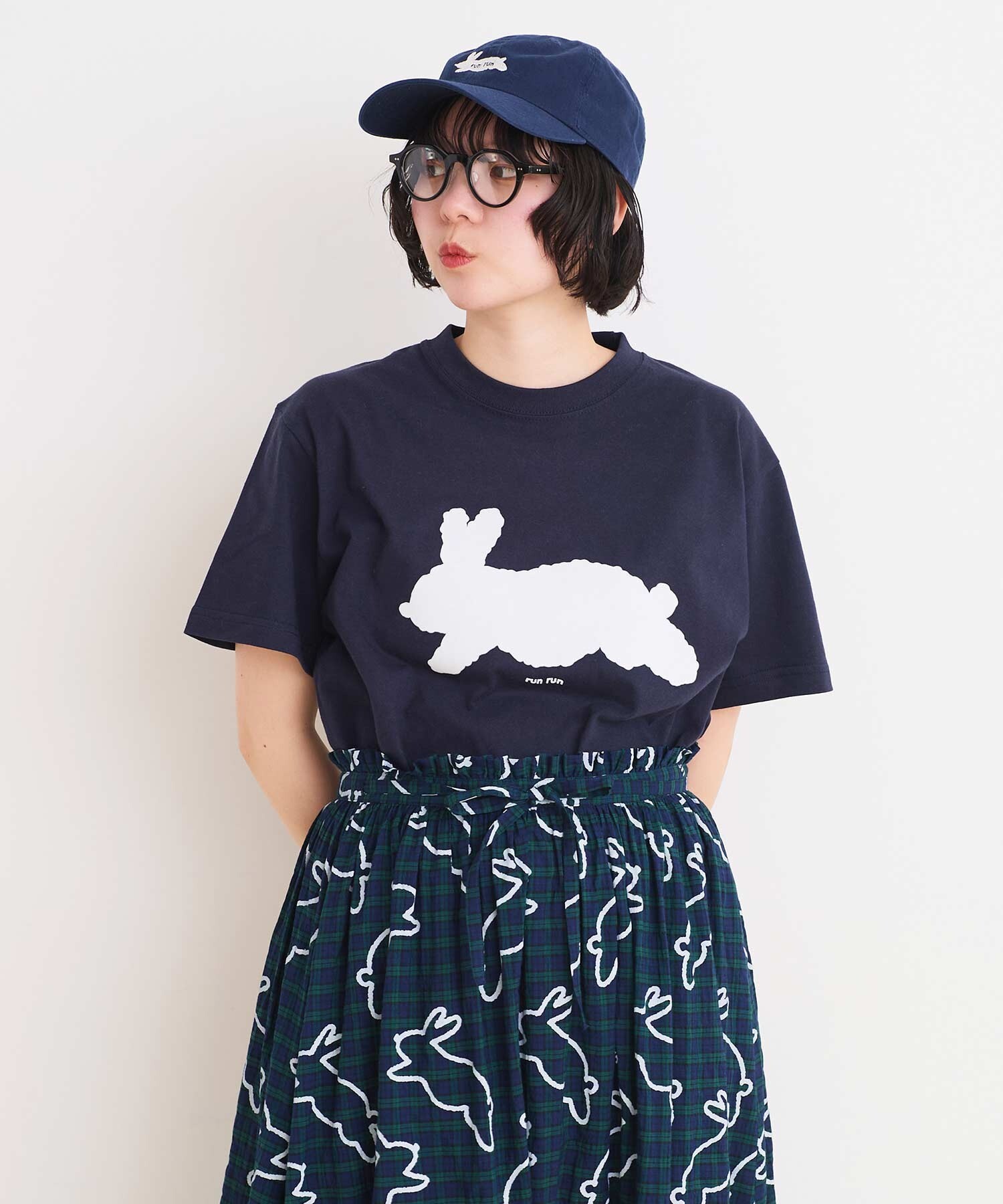 AMBIDEX Store 【予約販売】〇run rabbit Tシャツ(F コン): l
