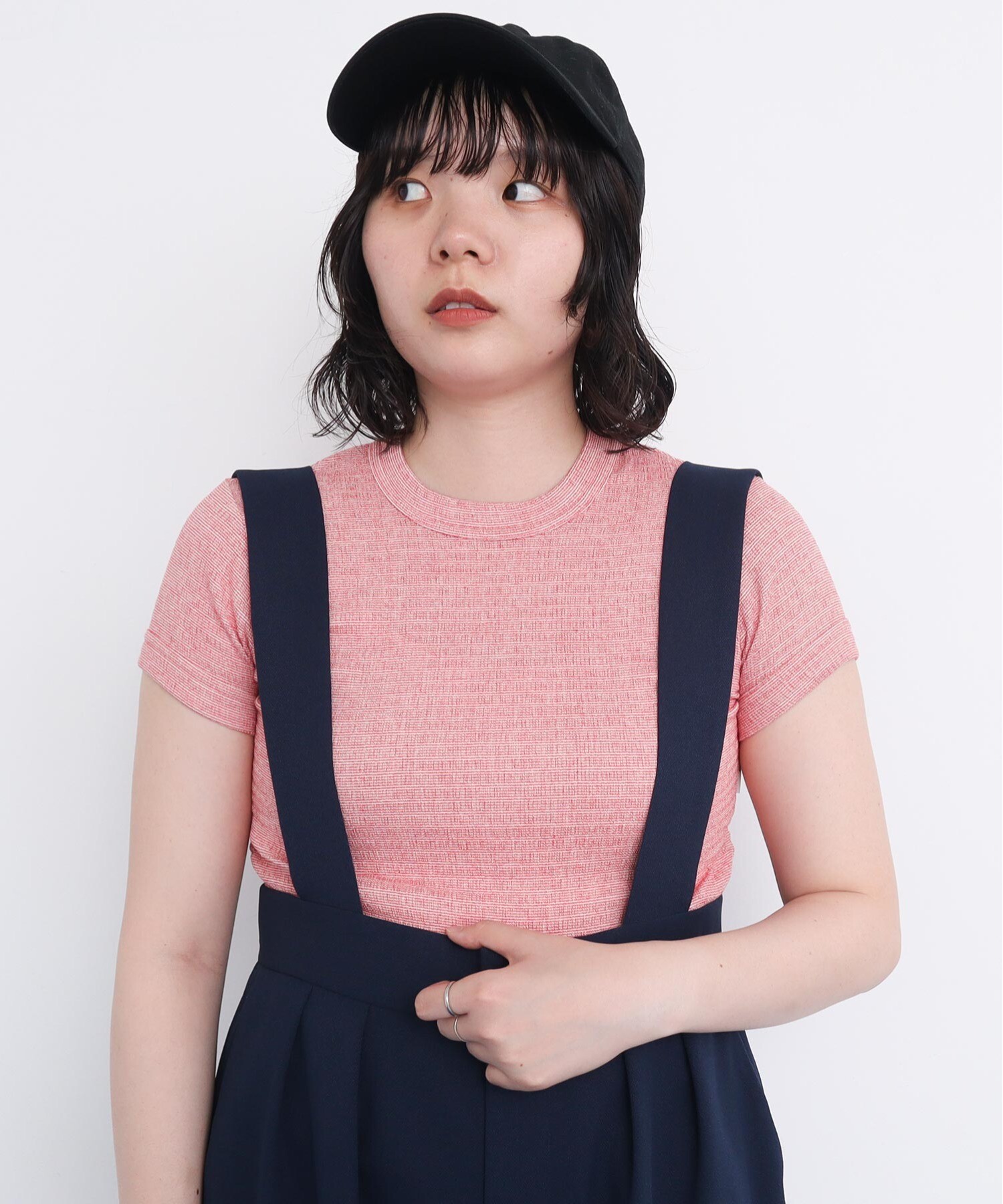 AMBIDEX Store △〇HOSO pitch ボーダー ちびT(F アオ): l