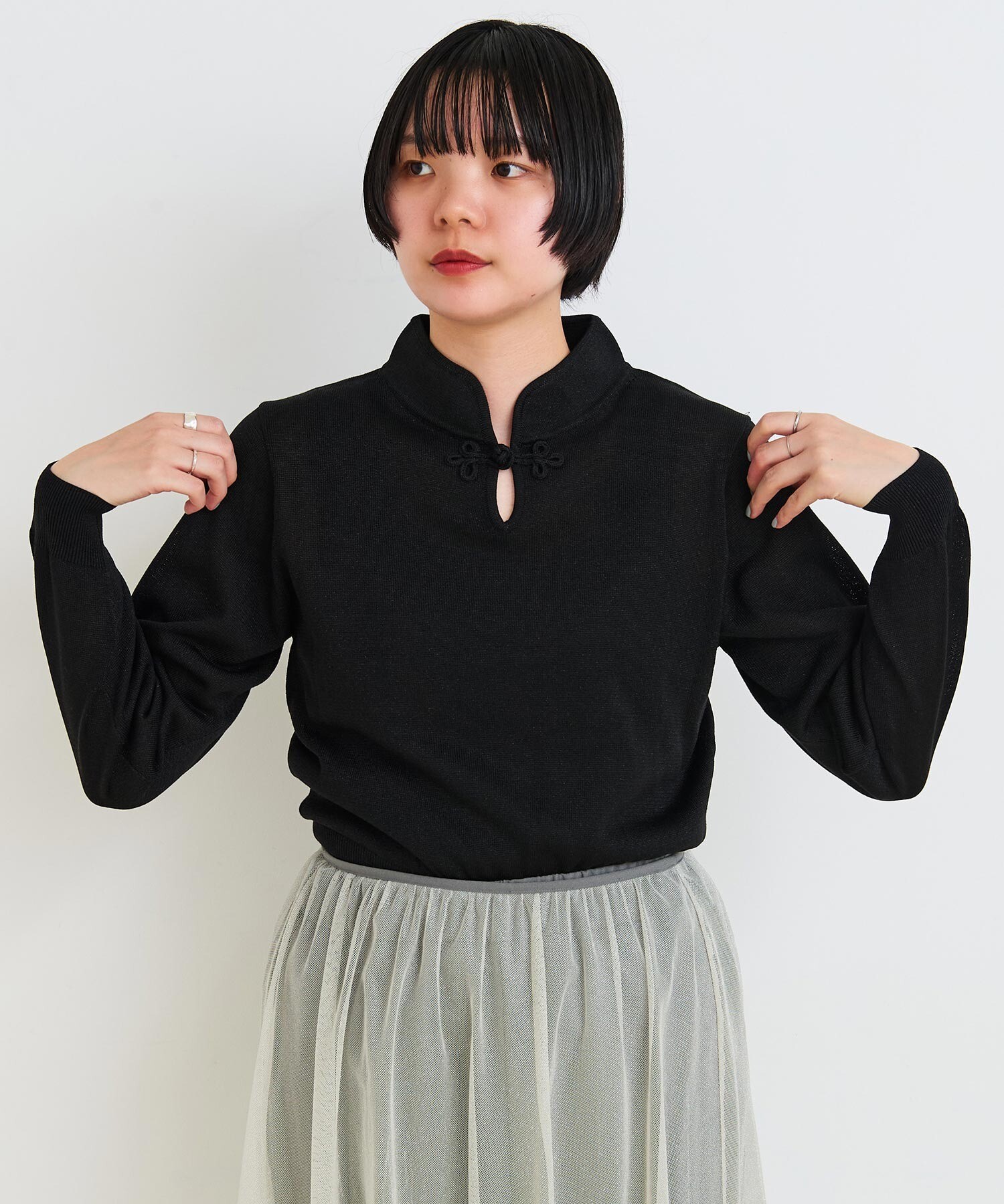 AMBIDEX Store 〇おさかな ジャカード プルオーバー(F サックス): l'atelier du savon