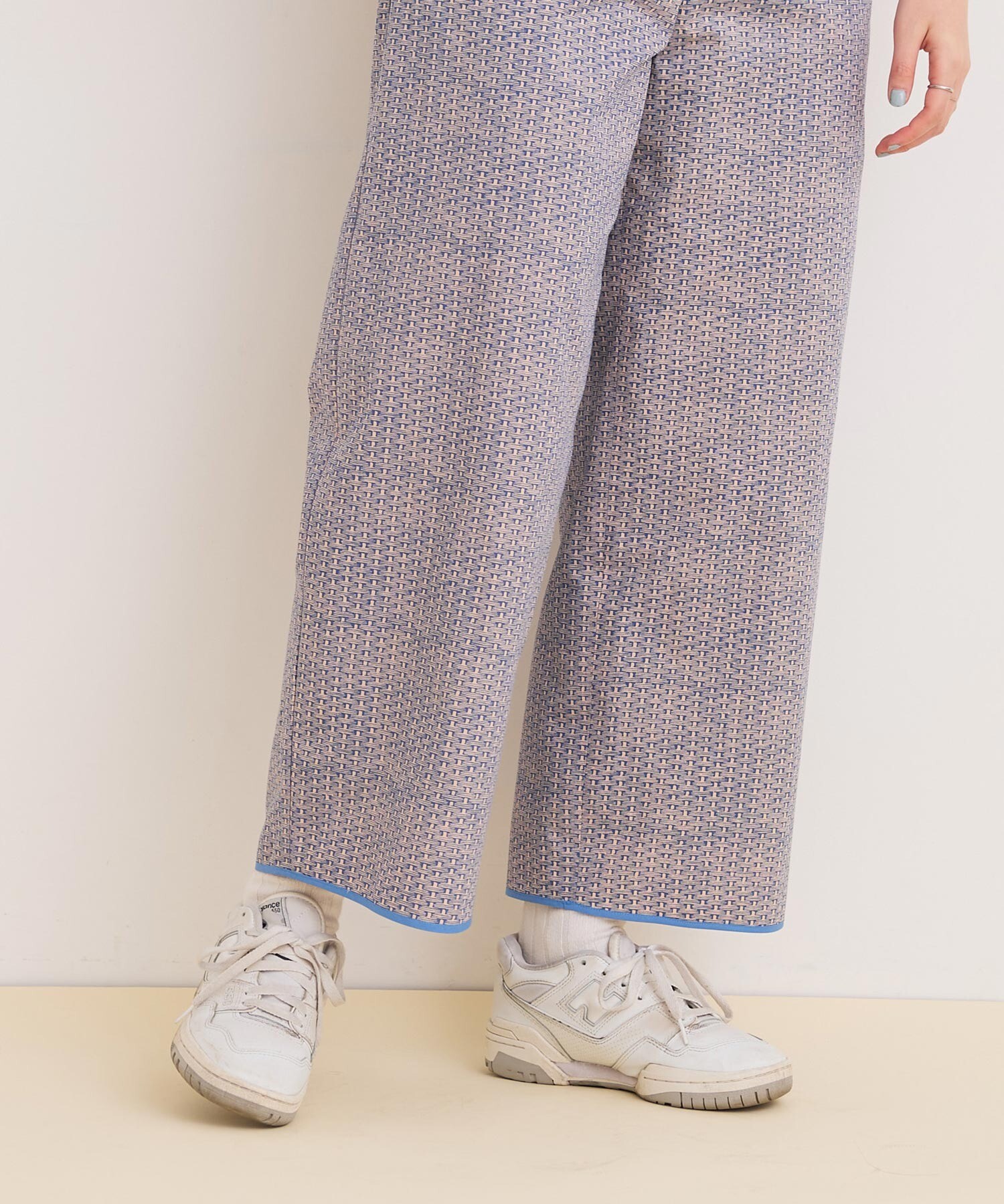 AMBIDEX Store 〇BASKET print マルポケット パンツ(F チャ): l