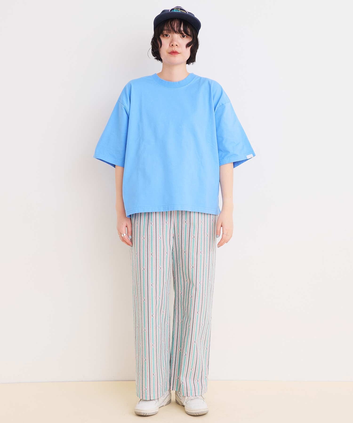 未使用品【ジョセフアブード】ストレッチパンツ　サックスブルー　ウエスト80㎝ 未使用品【ジョセフアブード】ストレッチパンツ サックスブルー