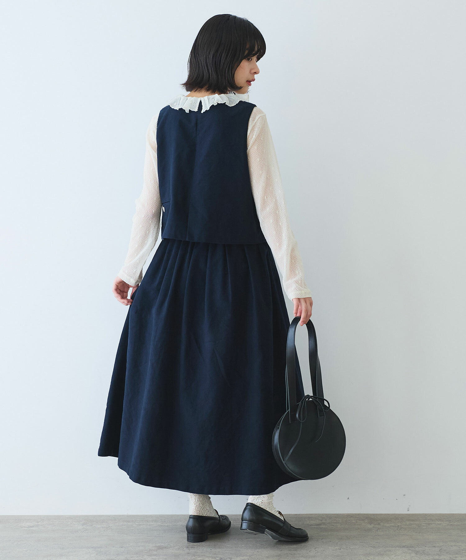 AMBIDEX Store ○ モールスキン ベスト(F コン): bulle de savon