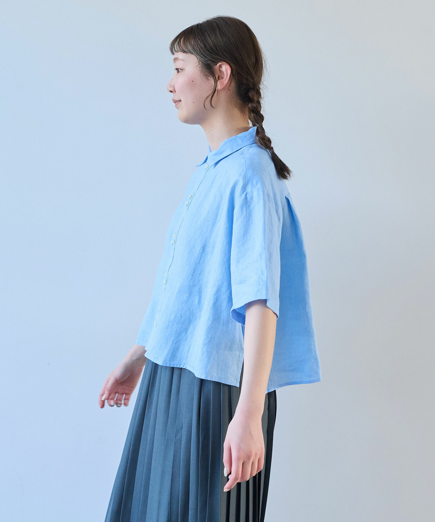 bulle de savonコットン/リネン bulle de savon（ビュルデサボン） パンツ コットン/リネン lace×pin