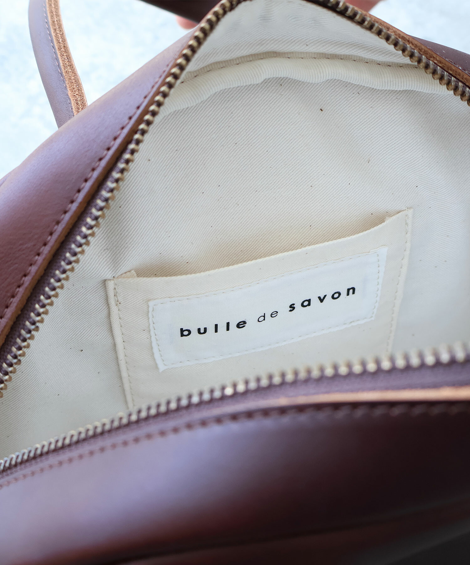 AMBIDEX Store ○ leather daikei バッグ(F クロ): bulle de savon