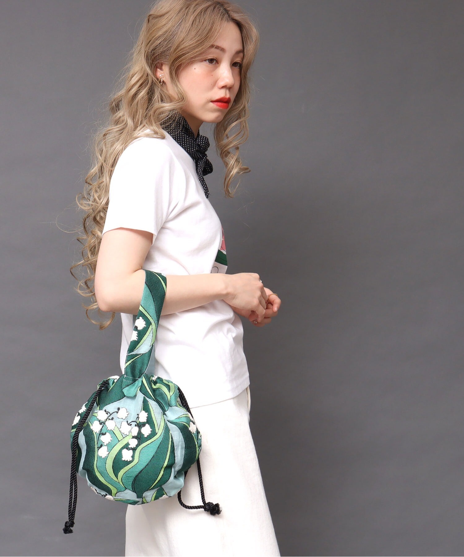 AMBIDEX Store △○すずらんジャカード バッグ(F キナリ): l'atelier 