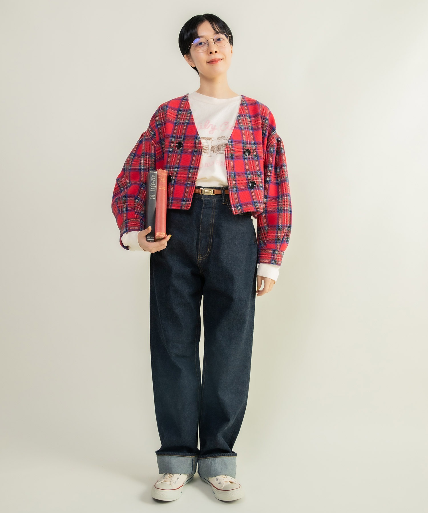 パンツ holiday WASHED CHECK SHIRT PANTS holiday WASHED CHECK SHIRT