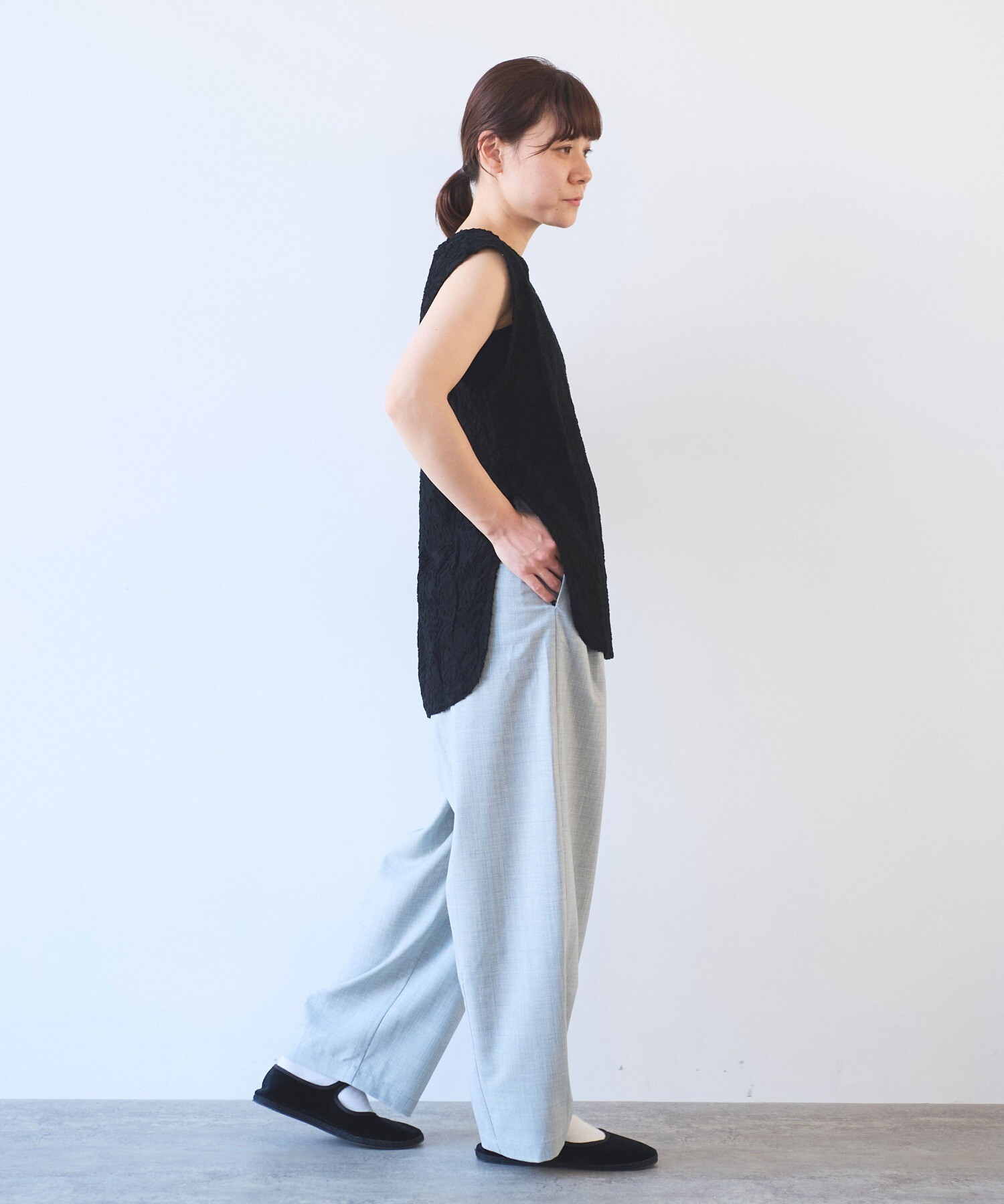 MIU MIU◆ノースリーブカットソー/S/コットン/WHT 楽天市場】【新作】[ 接触冷感 ノースリーブ tシャツ レディース