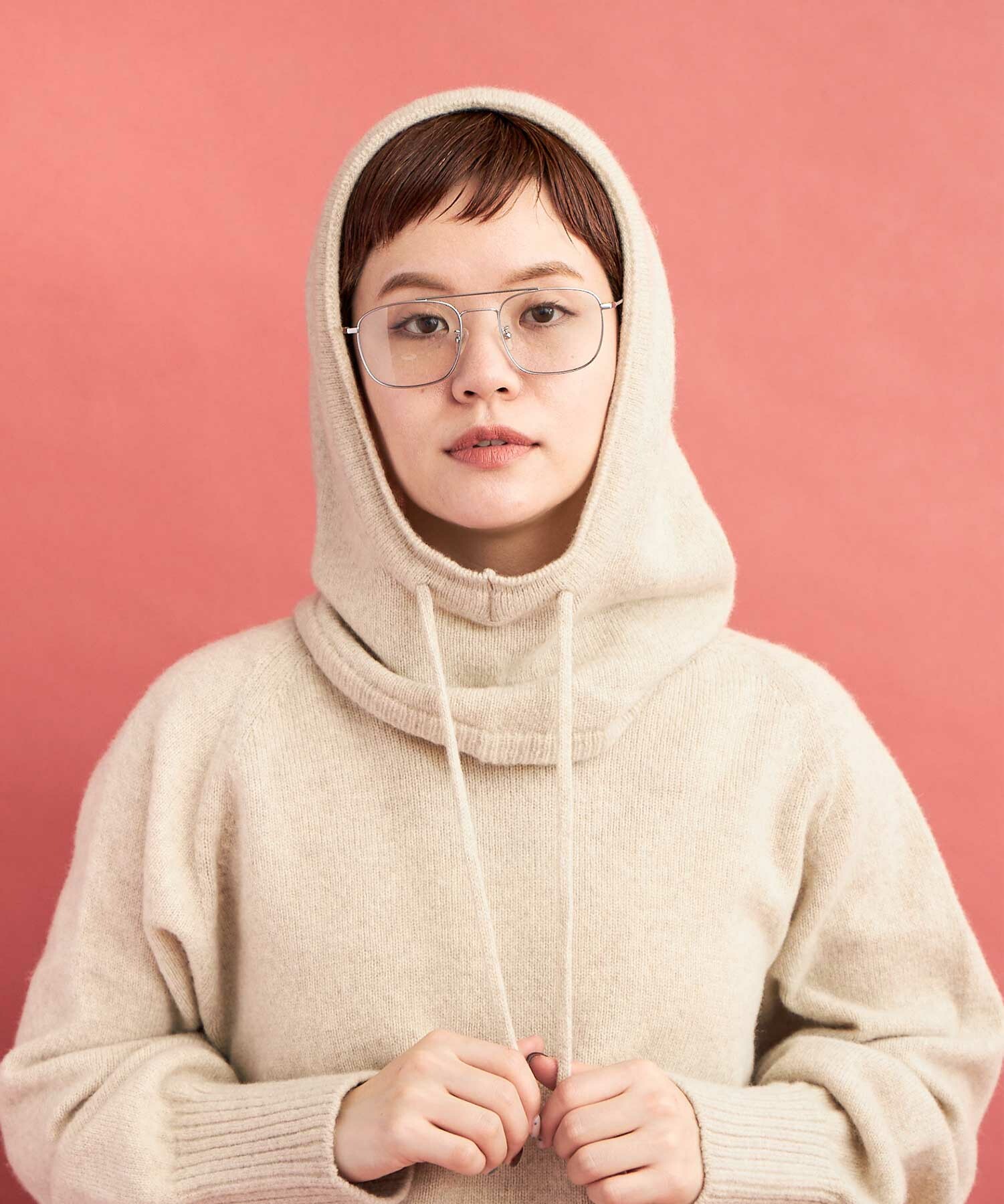 AMBIDEX Store ○ラムウール/カシミア バラクラバ(F TURQUOISE): buoybuoy