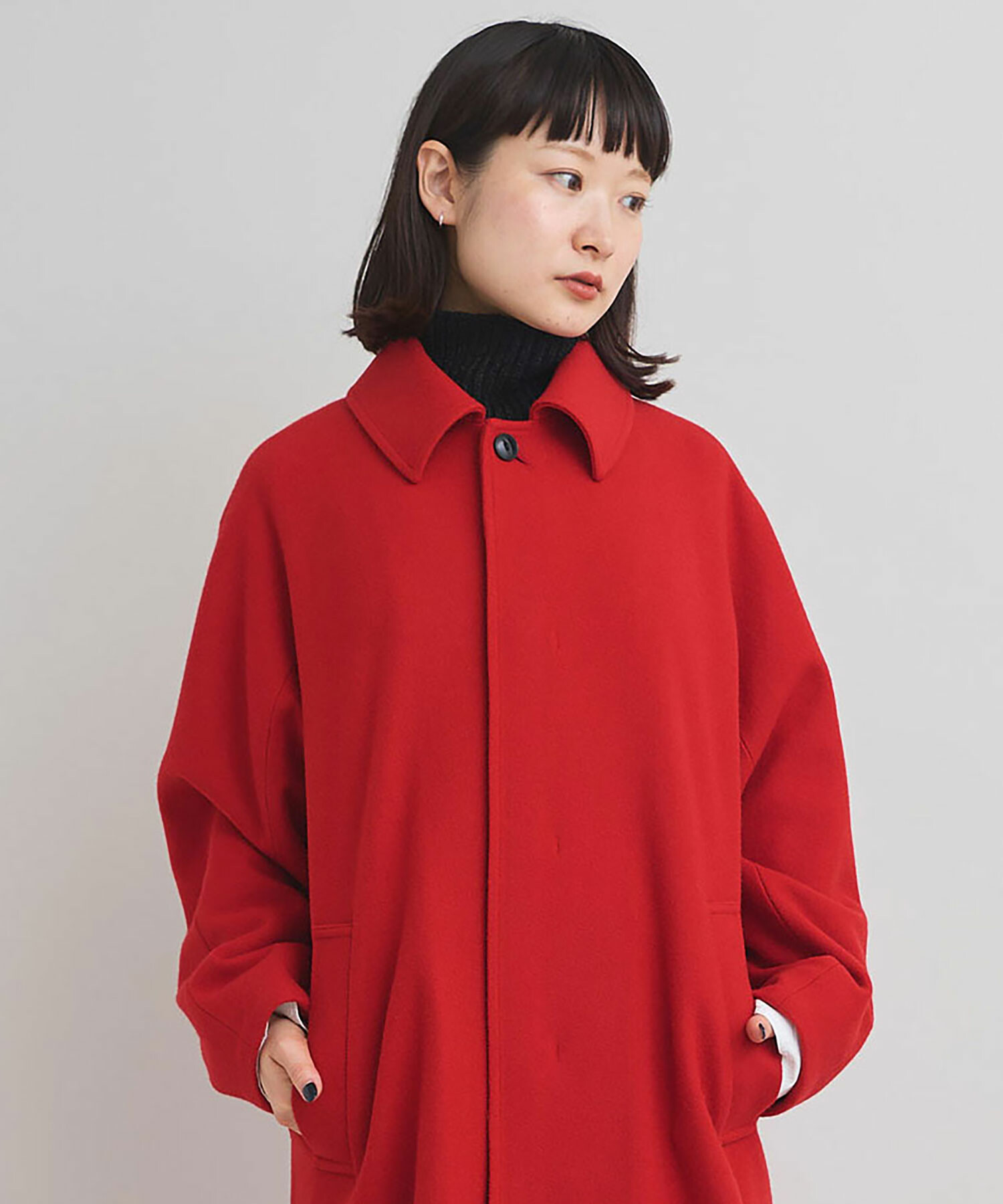 AMBIDEX Store ウールカシミアシャルムビーバー/ウールメルトン ステン