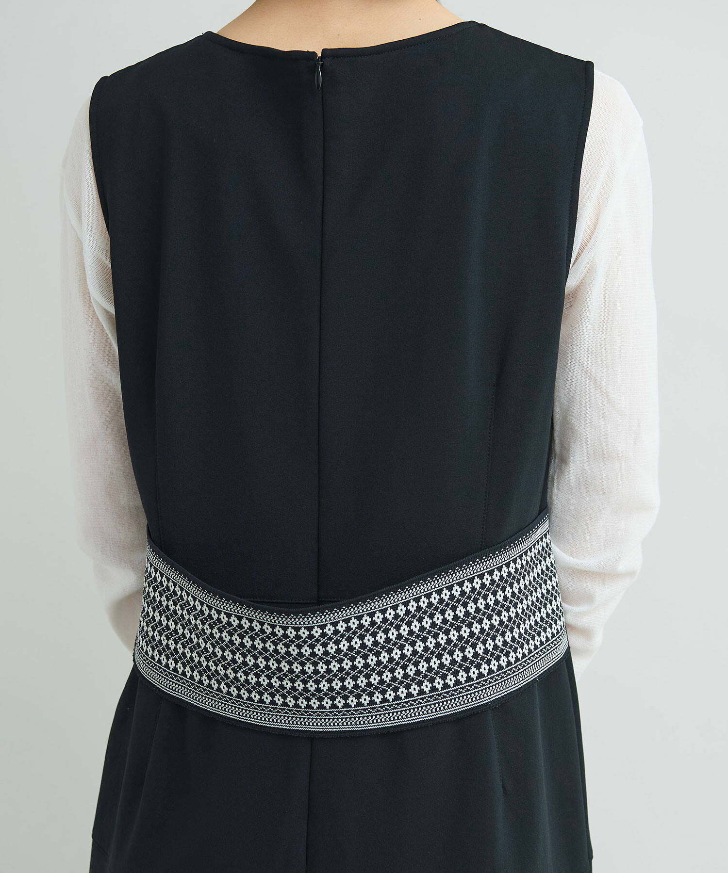 AMBIDEX Store ○〇PBT裏毛 ノースリ ワンピース(F クロ): iki