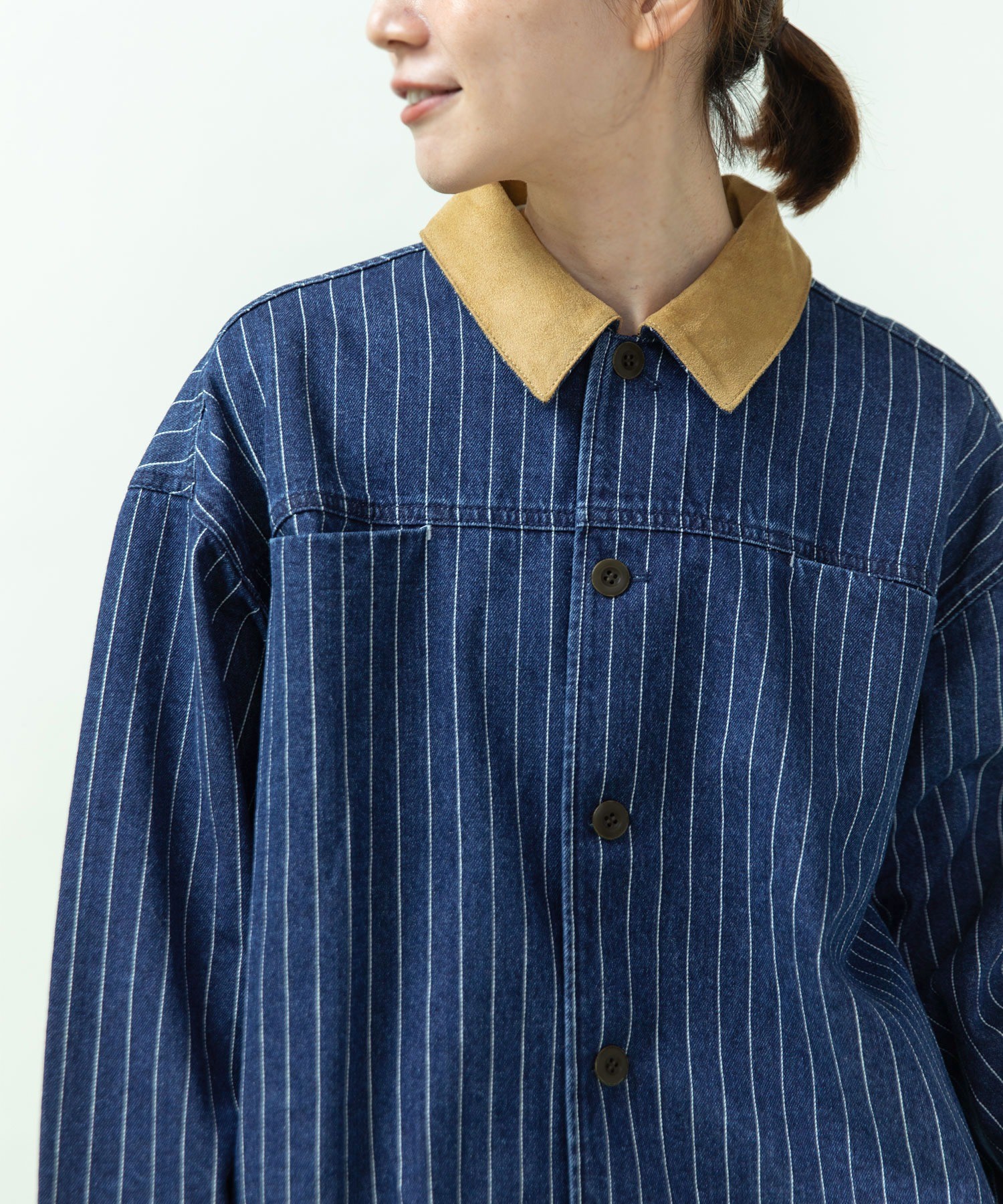 AMBIDEX Store ○13ozデニム/ヒッコリー カバーオール(F コン): PAR ICI