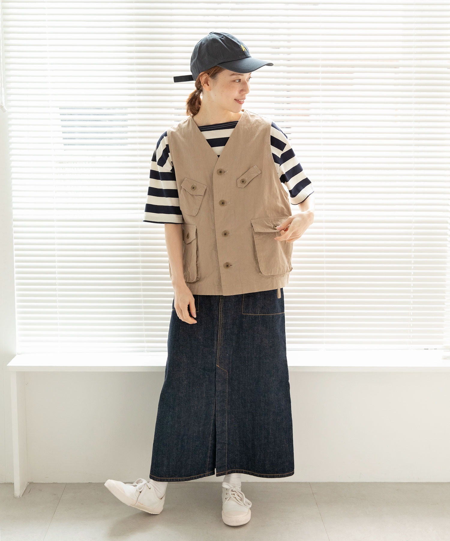 AMBIDEX Store ○カヴェール天竺 ボートネックボーダーTシャツ(F AMBIDEX Store ○カヴェール天竺 ボートネックボーダーTシャツ(F