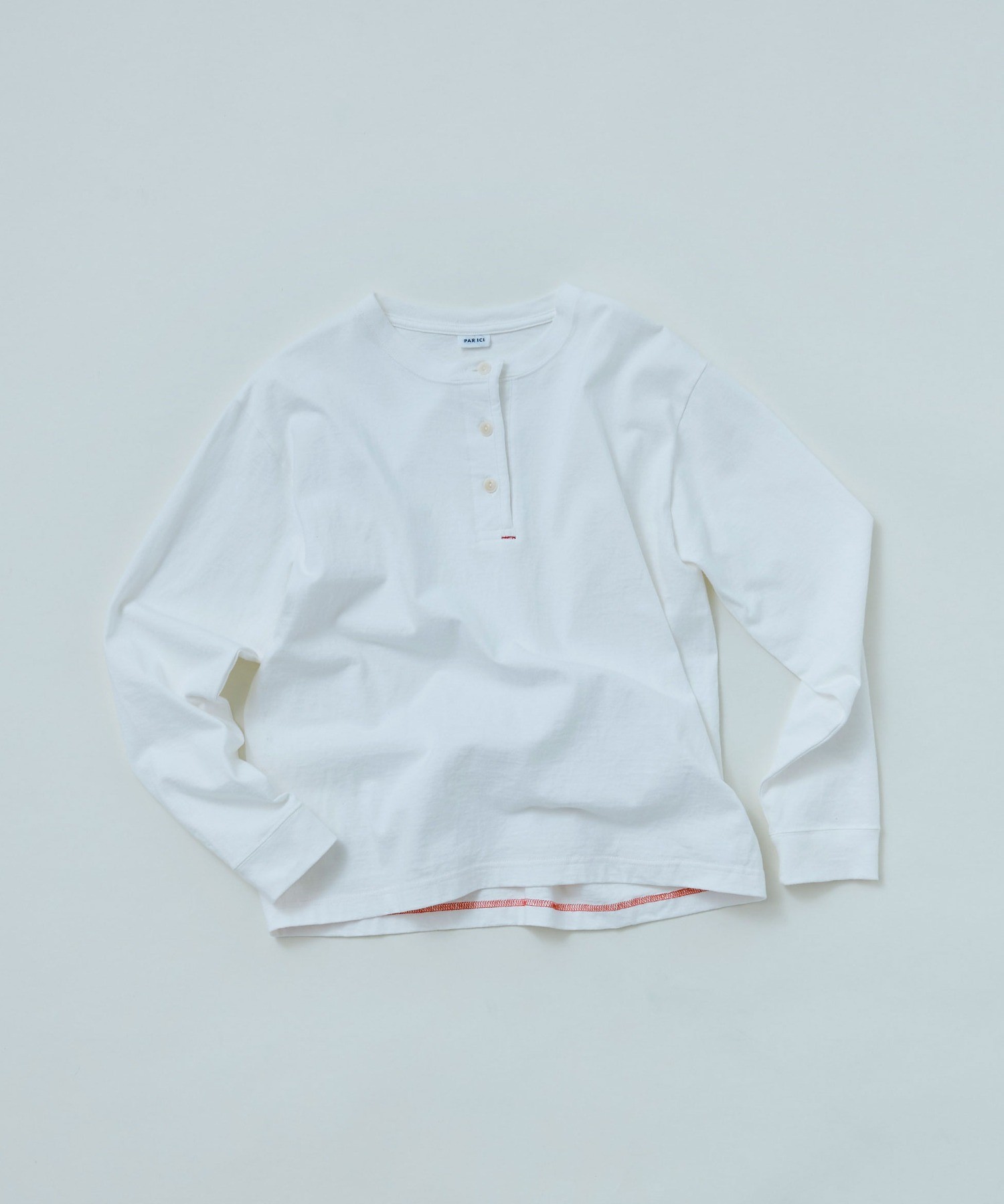 tシャツ 度詰め丸胴天竺 ヘンリーネックプルオーバー レディース 度詰め丸胴天竺 ヘンリーネックプルオーバー（Tシャツ