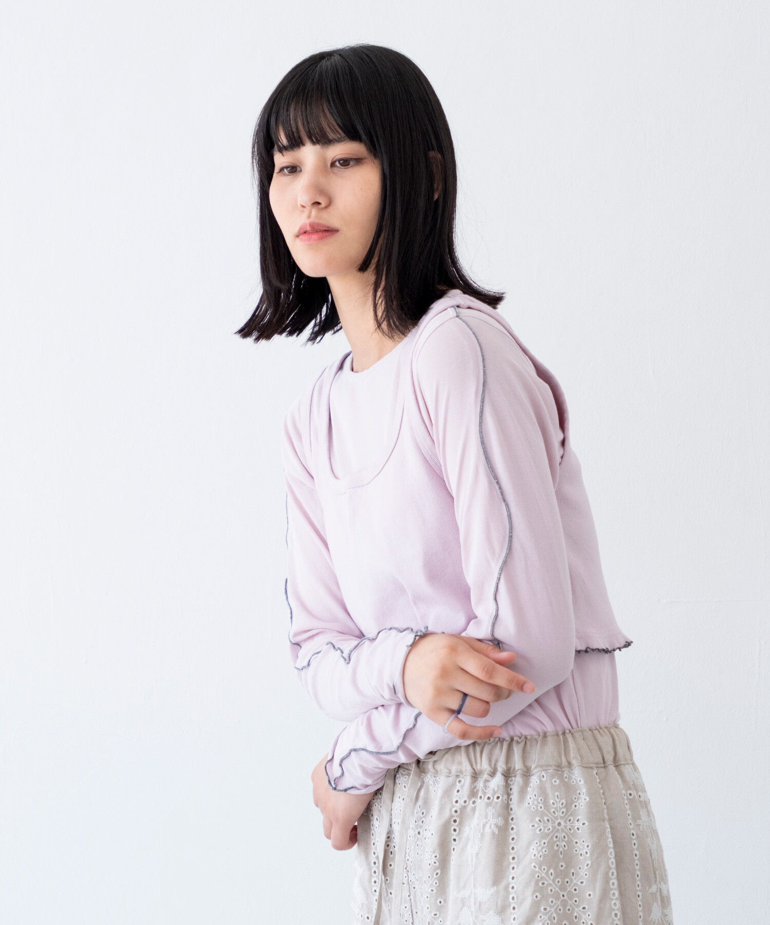 あびこページ AMBIDEX Store 【予約販売】〇poetry レイヤードロング