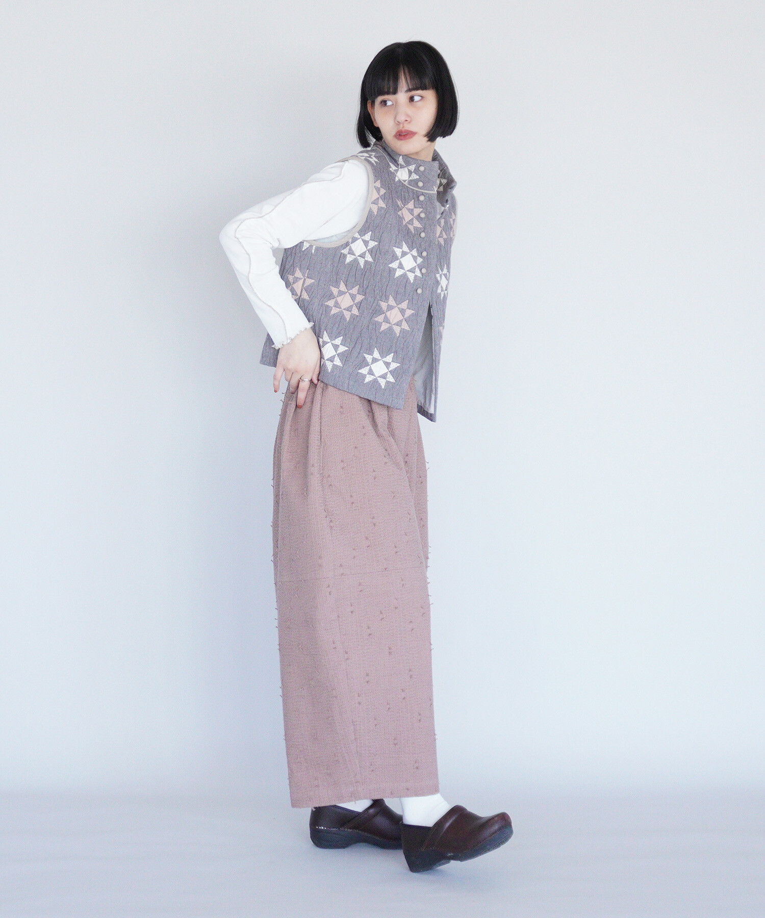その他 flk023806 CAMBIO(カンビオ)】クラフトスウェットパンツ(CA-24-30