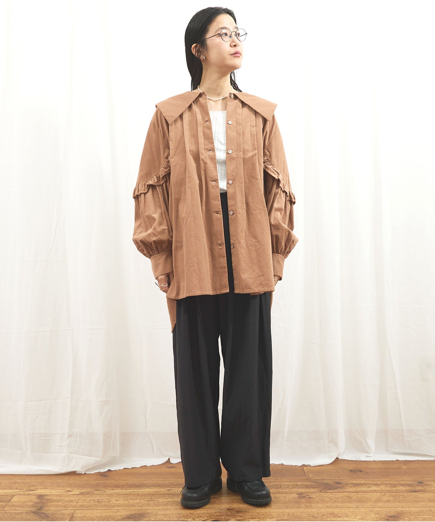 AMBIDEX Store 〇shirt corl blouse(F ピンク): l'atelier du savon