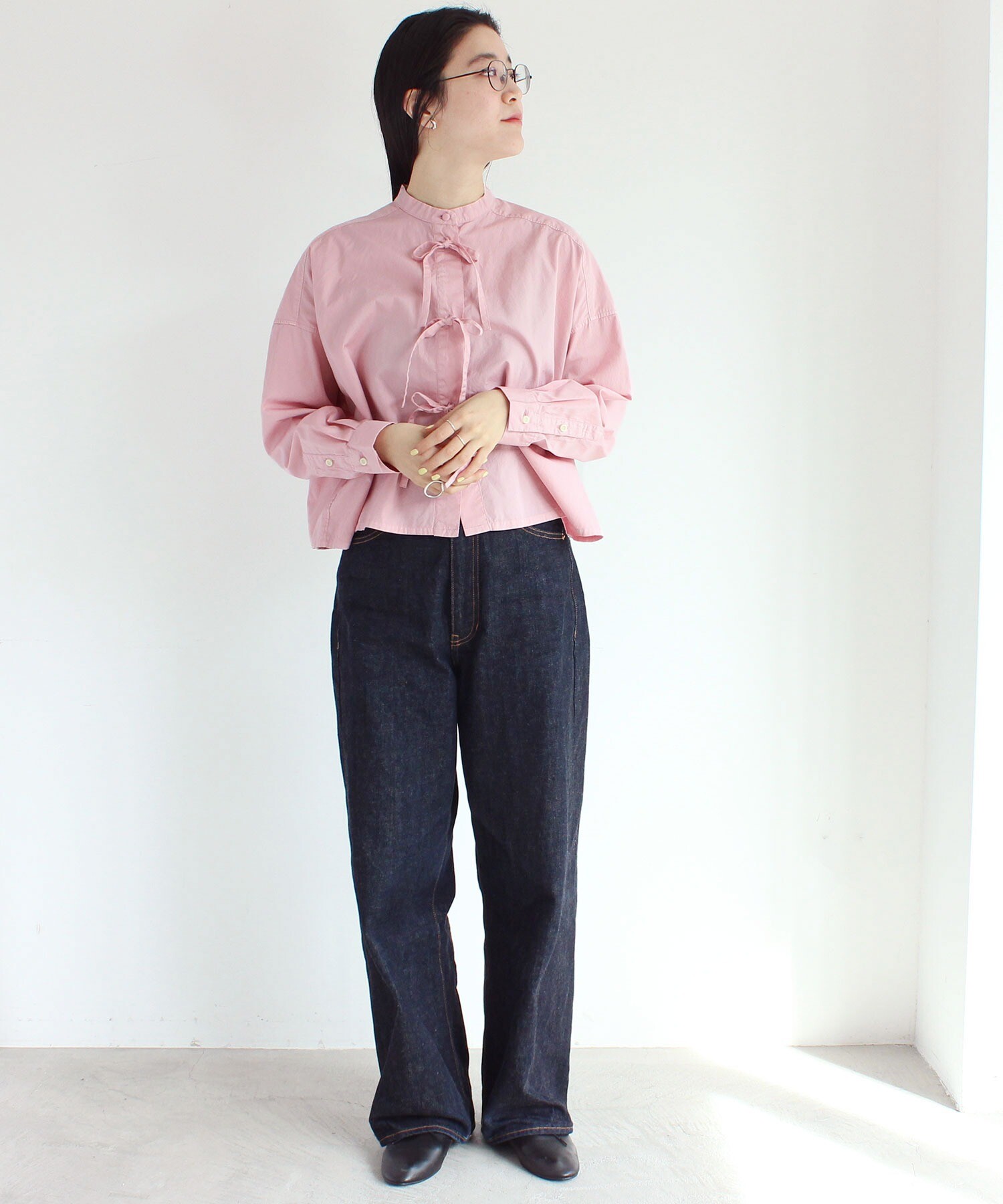 AMBIDEX Store ribbon blouse(F ピンク): l'atelier du savon