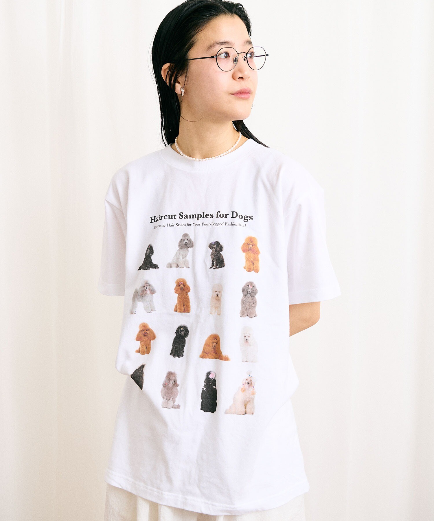 AMBIDEX Store 〇Hairstyle Tshirt(F グレー): l'atelier du savon AMBIDEX Store 〇Hairstyle Tshirt(F グレー): l'atelier du savon