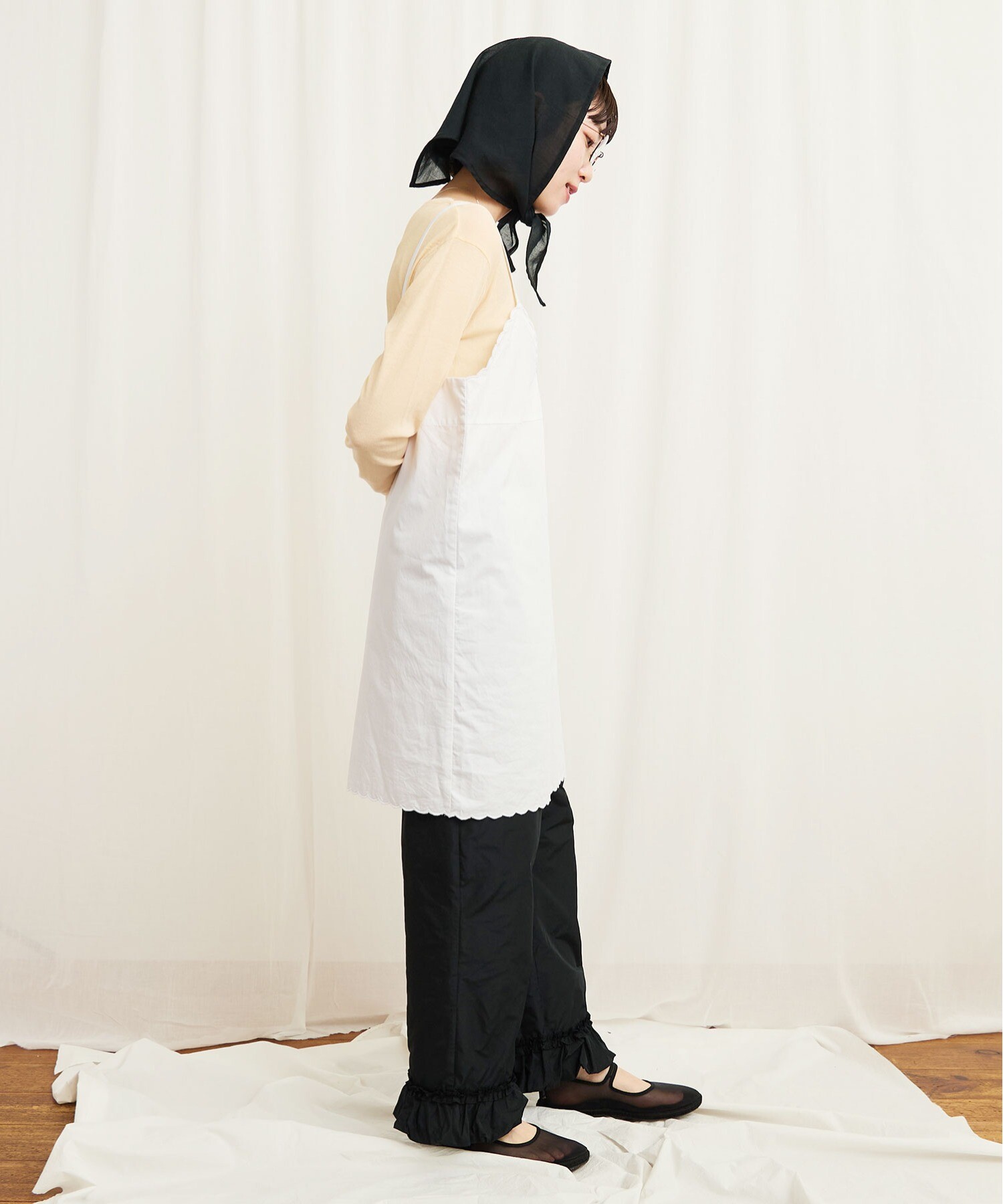 ★as''on★LIBBED COMBI MINI DRESS / CHARCOAL正規品韓国送料込 LIBBED COMBI MINI DRESS / CHARCOAL - 애즈온