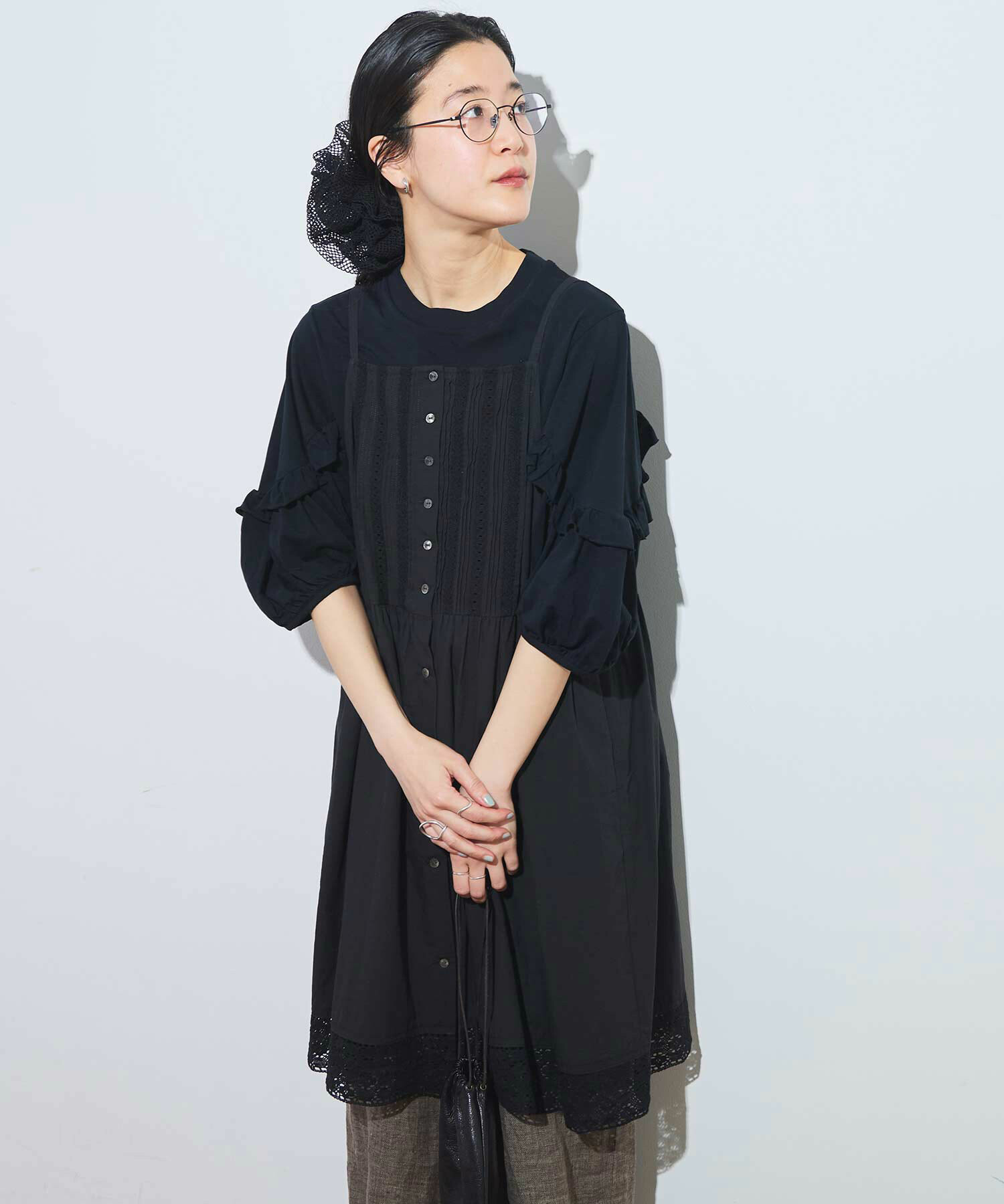 ワンピース Betty flare mini dress Betty flare mini dress