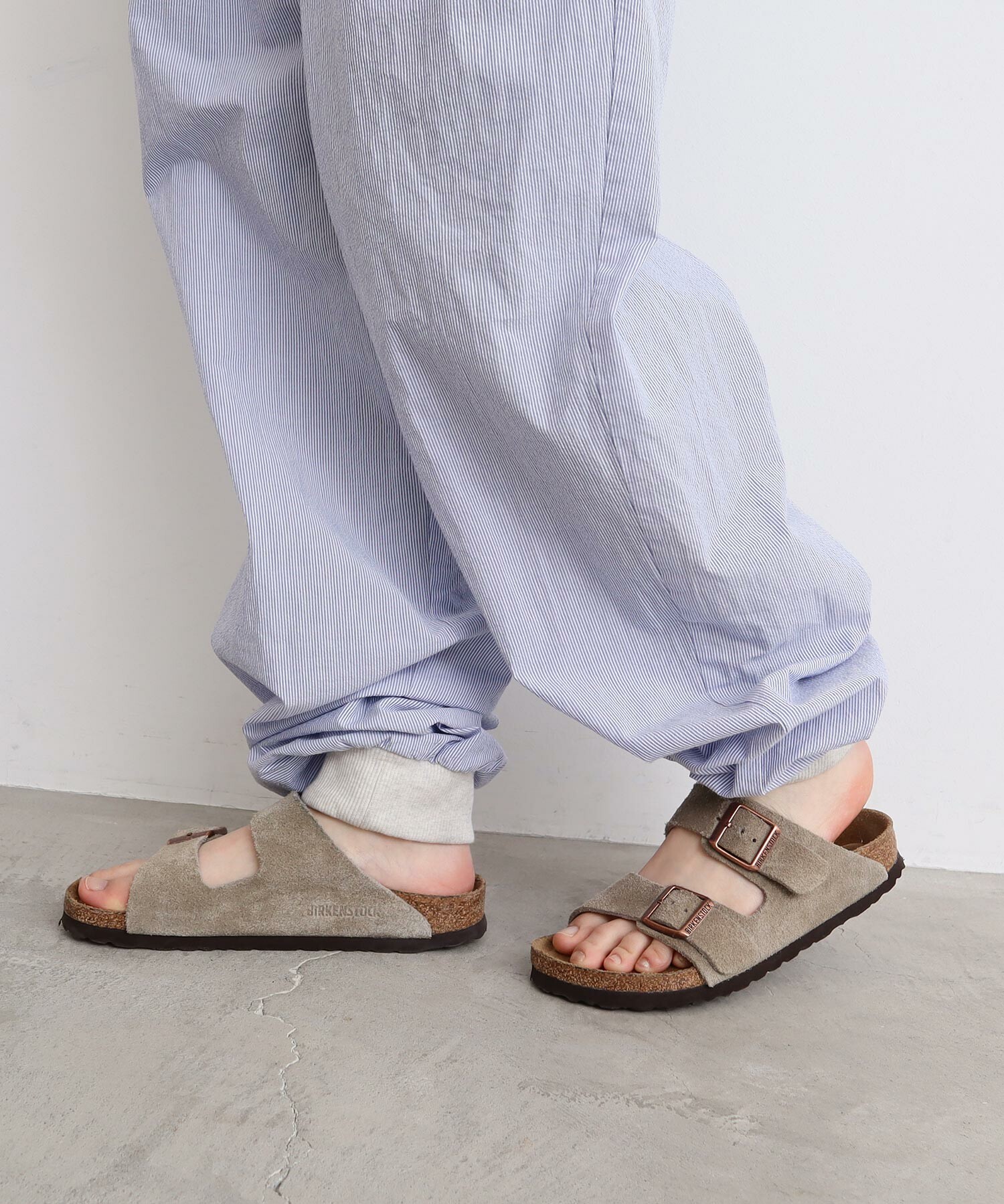 AMBIDEX Store 〇スウェットみたいなゆるパンツ(F ピンク): l