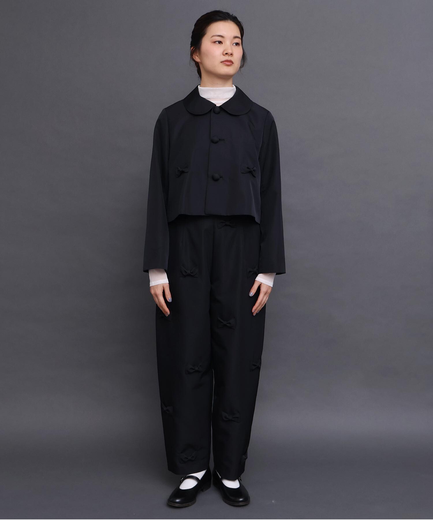 AMBIDEX Store BLACK RIBBON ジャケット (F クロ): l'atelier du savon