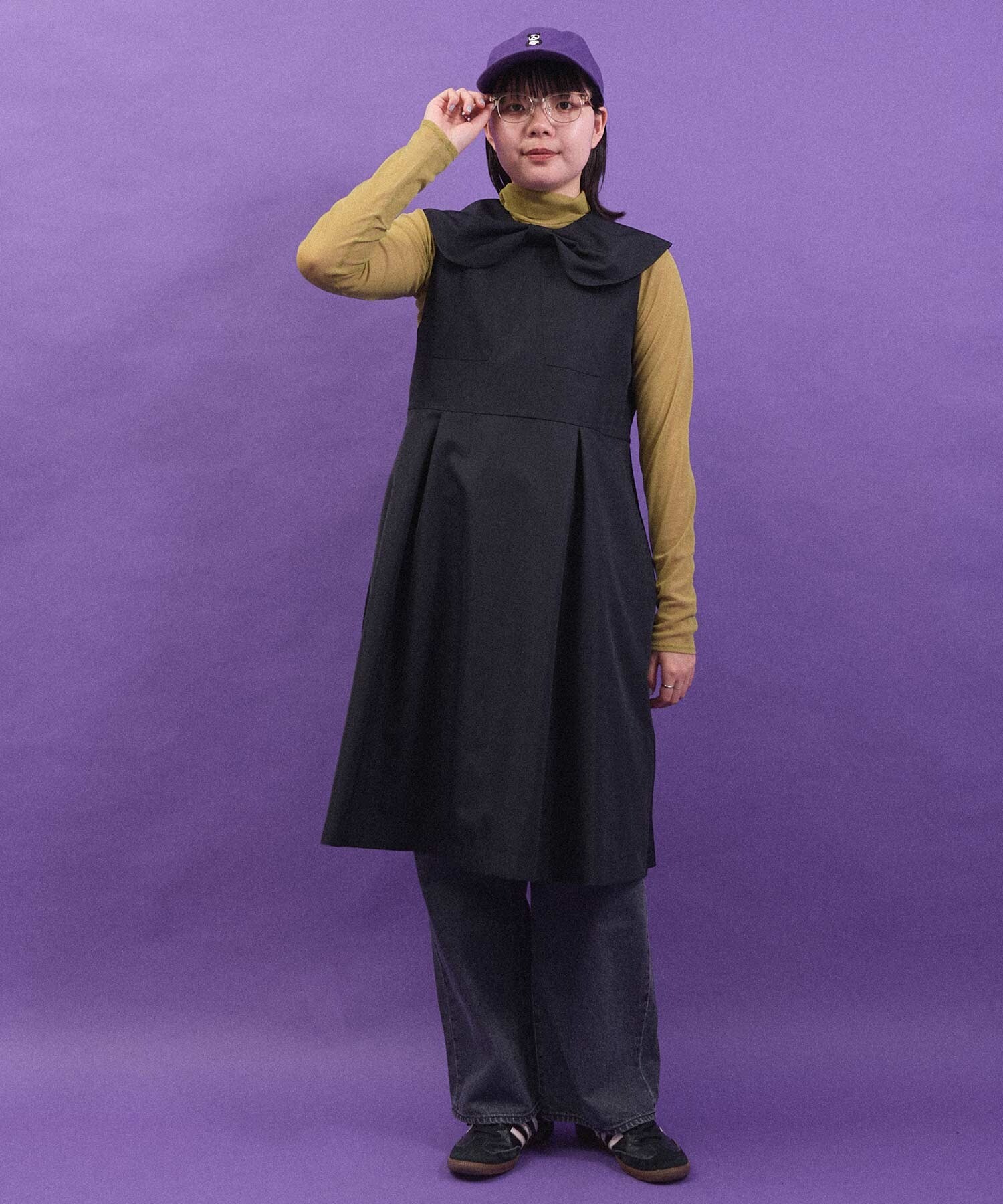 AMBIDEX Store BLACK RIBBON ワンピース(F クロ): l'atelier du
