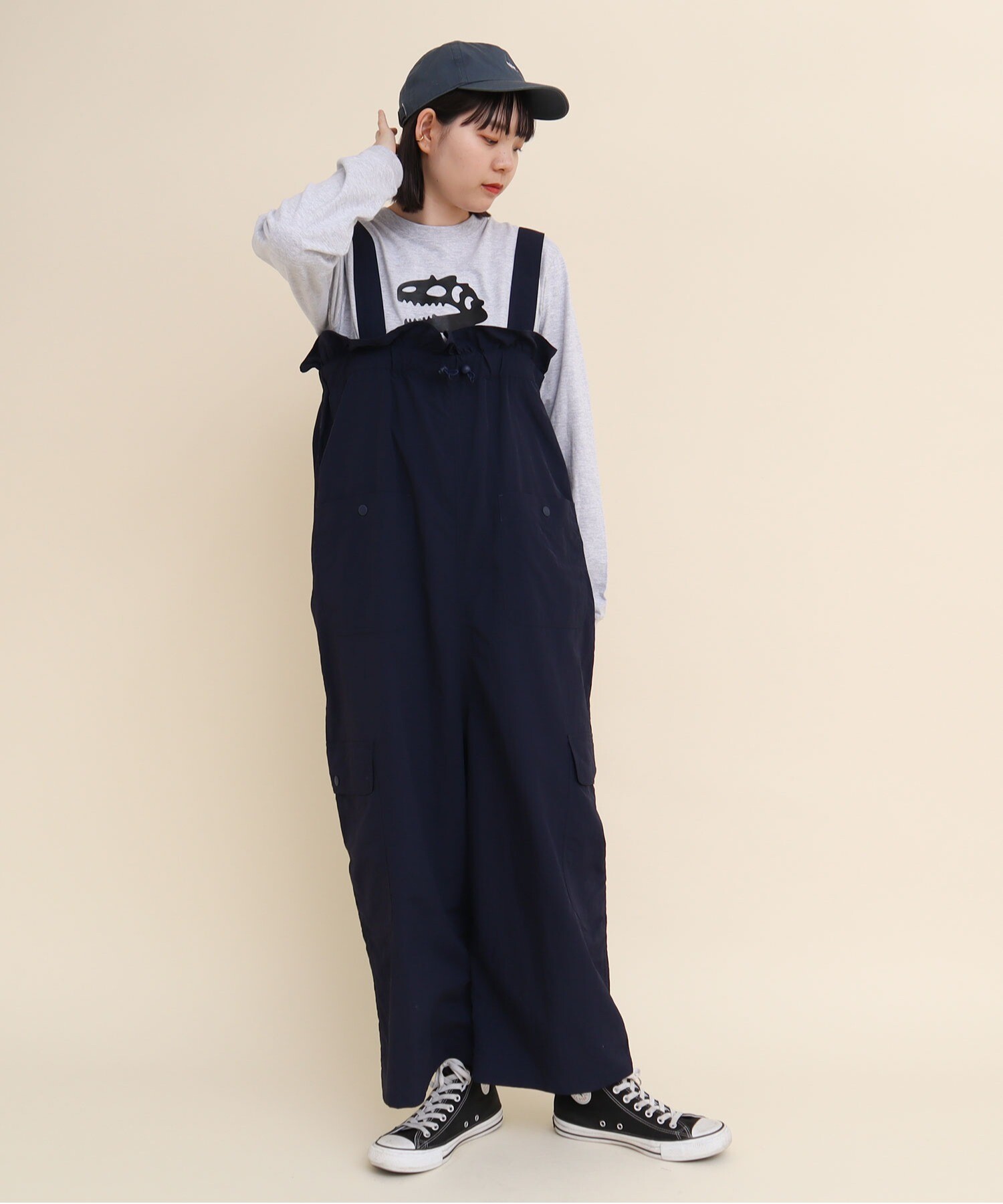 AMBIDEX Store NYLON pocket overall(F キナリ): l'atelier du savon