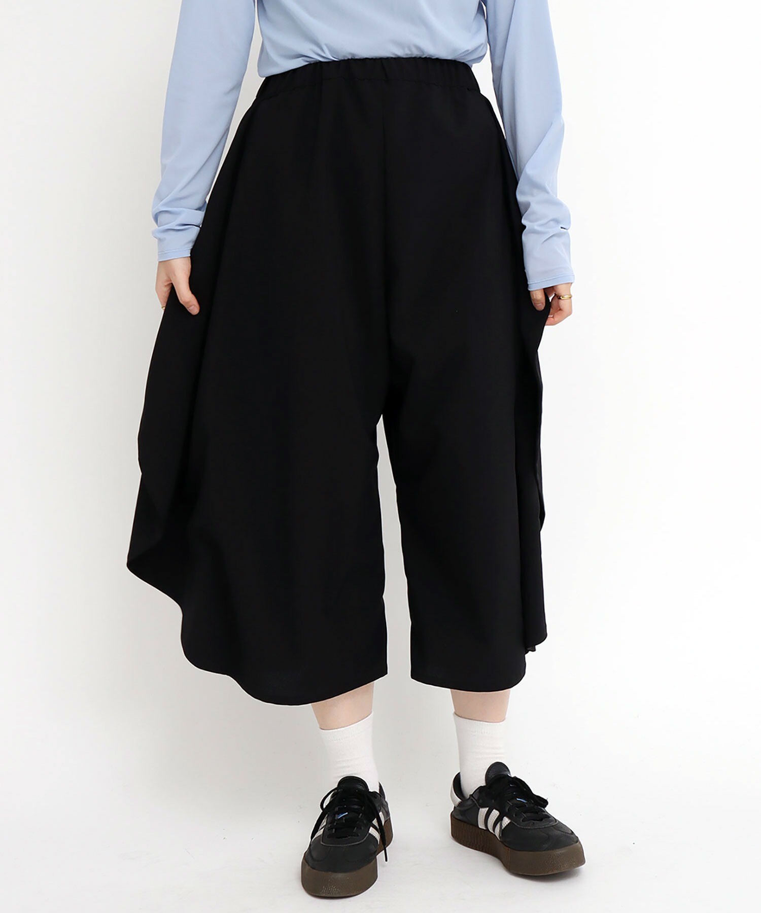 AMBIDEX Store 【予約販売】○△BLACK full moon pants(F クロ): l