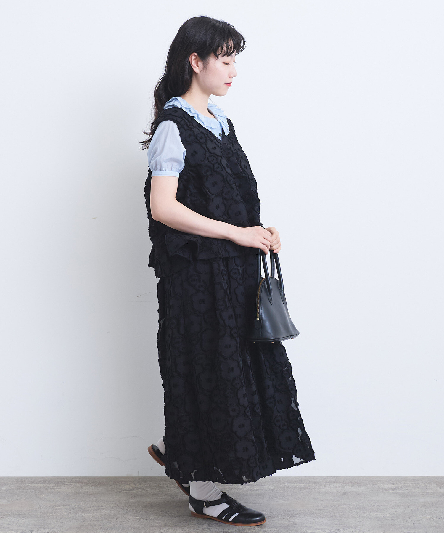 信頼への信頼 hana 〇fusafusa Store AMBIDEX ジャカード クロ ベスト(F エッセンシャルオイル