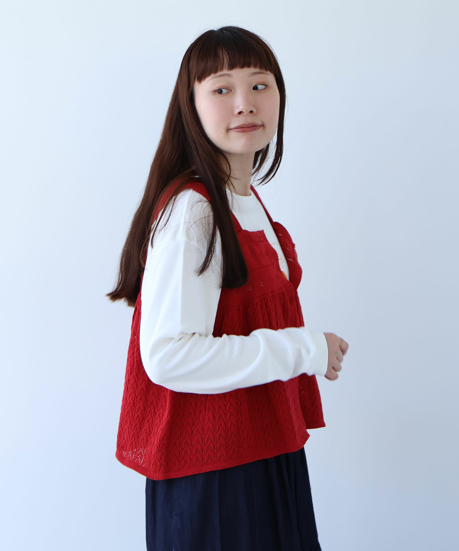 AMBIDEX Store ○ 透かし柄 キャミビスチェ(F オフ): bulle de savon
