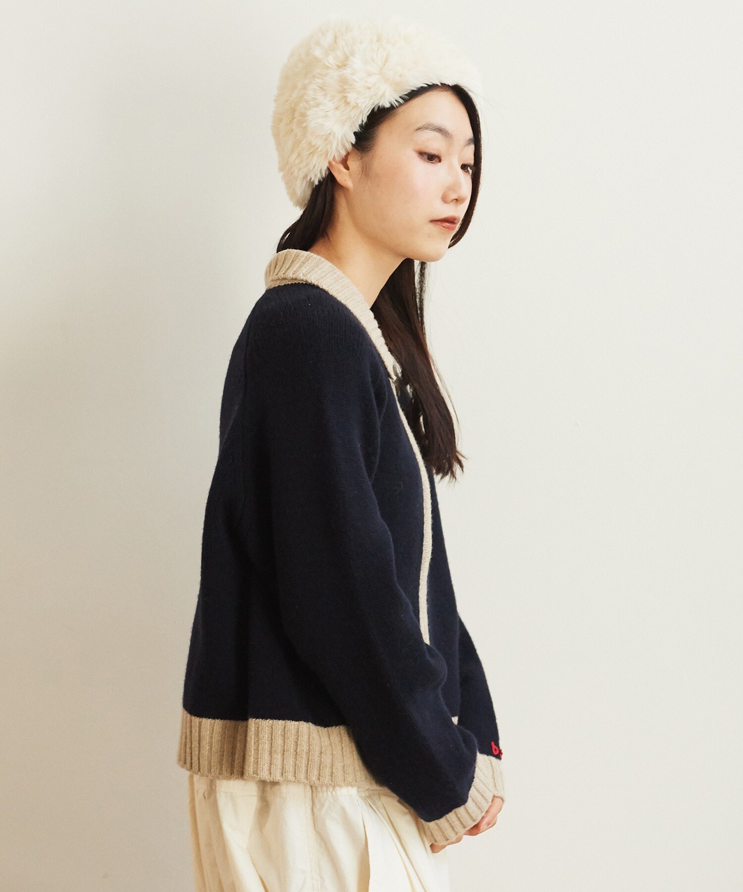 AMBIDEX Store ○NEW ENGLAND Knit ブルゾン(F コン): bulle de savon