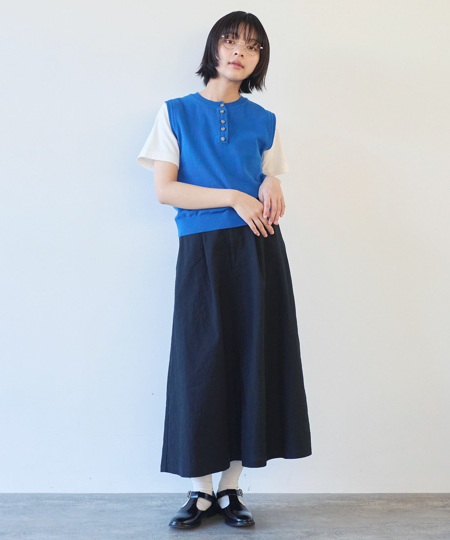完売商品bulle de savon oSLUB COTTON クルー ベスト