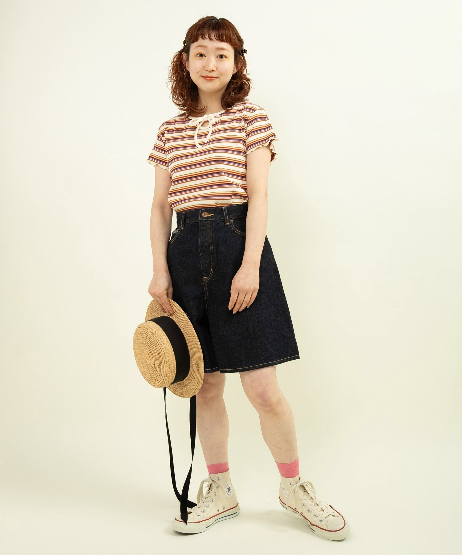 モデル:身長150cm/size36