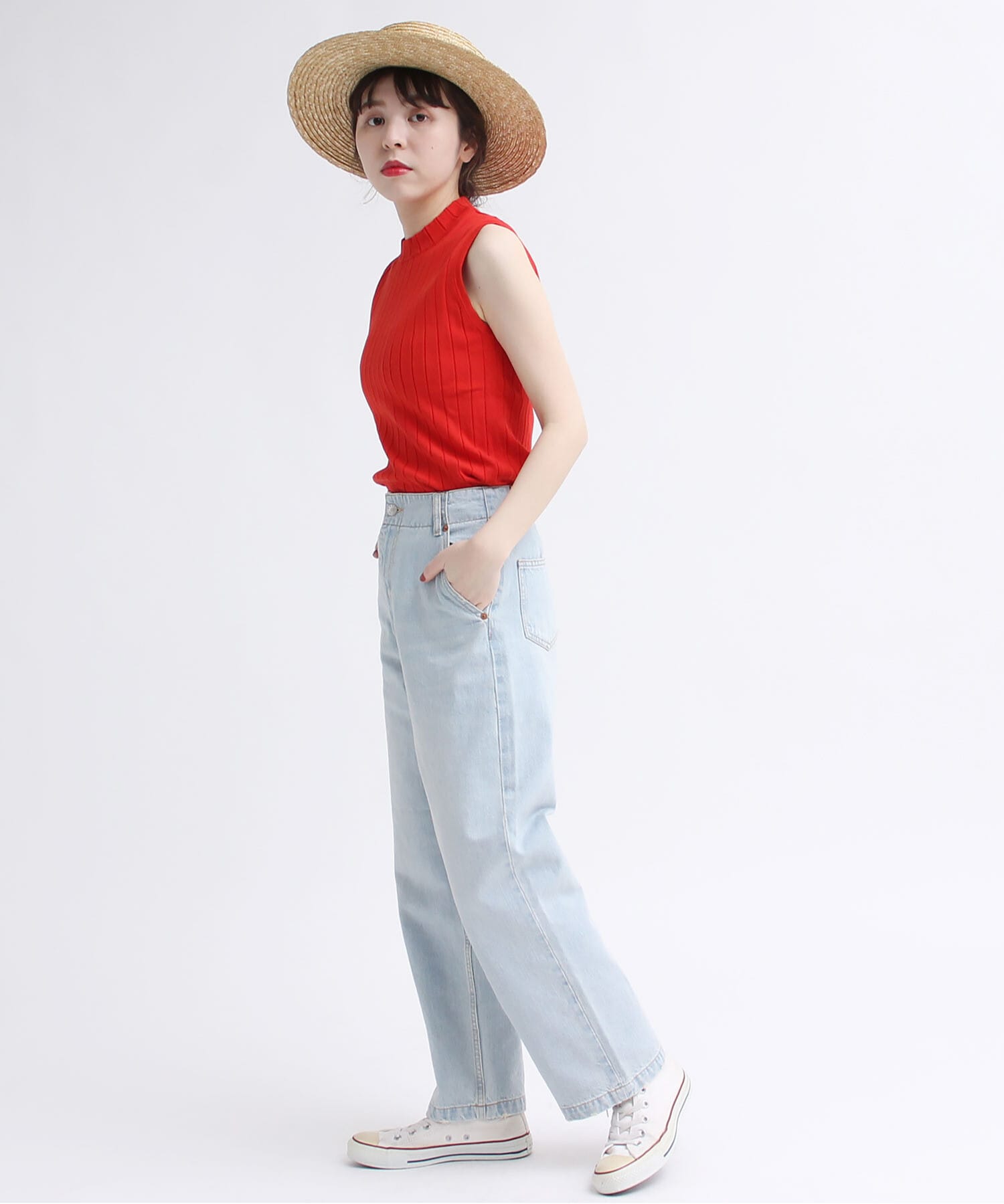 モデル 161cm size:S