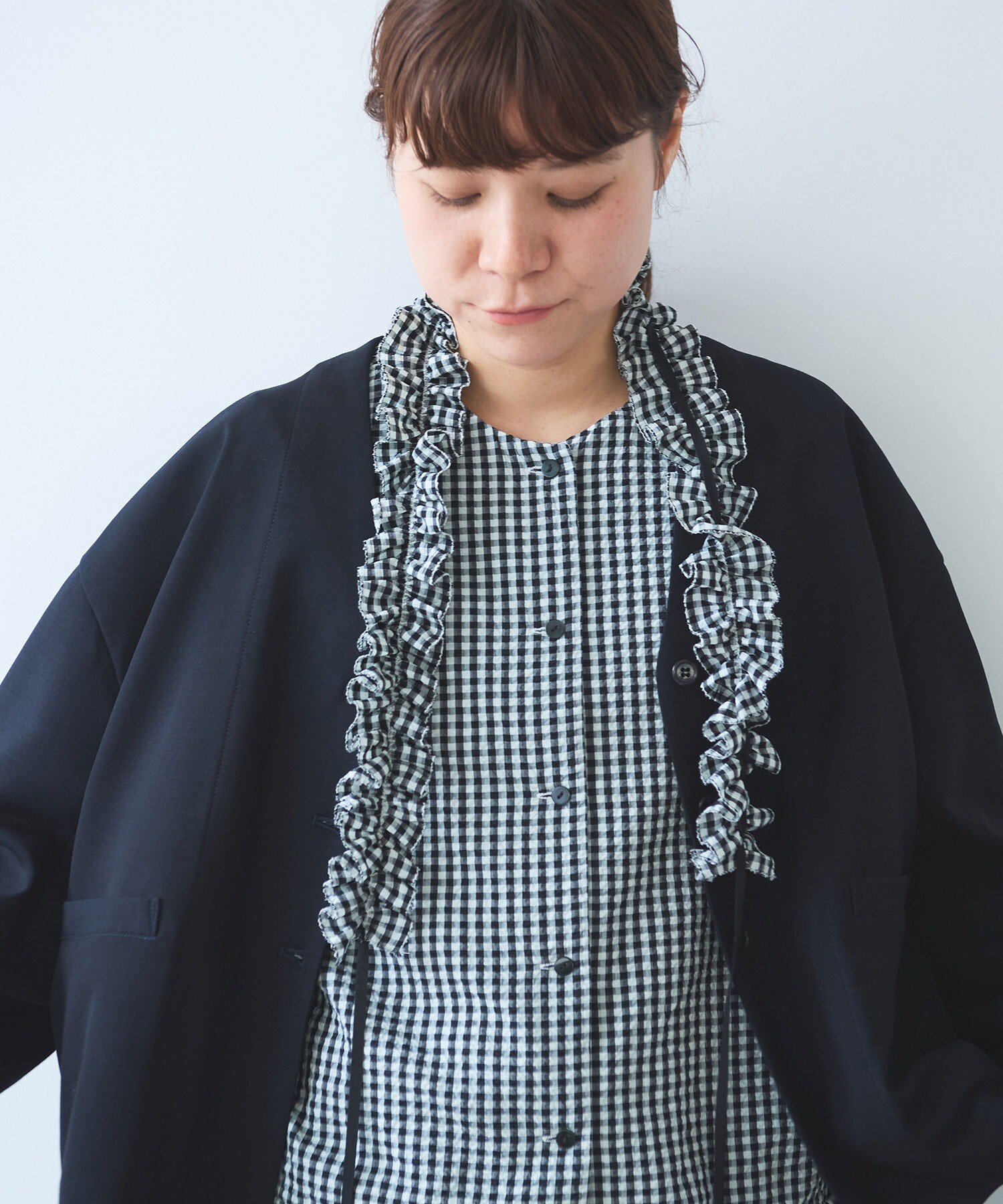 IENA イエナ　コットンシルクエンブロイダリーブラウス　ブラック 入荷情報】MAISON IÉNA collection 〜Voyage〜｜IENA（イエナ