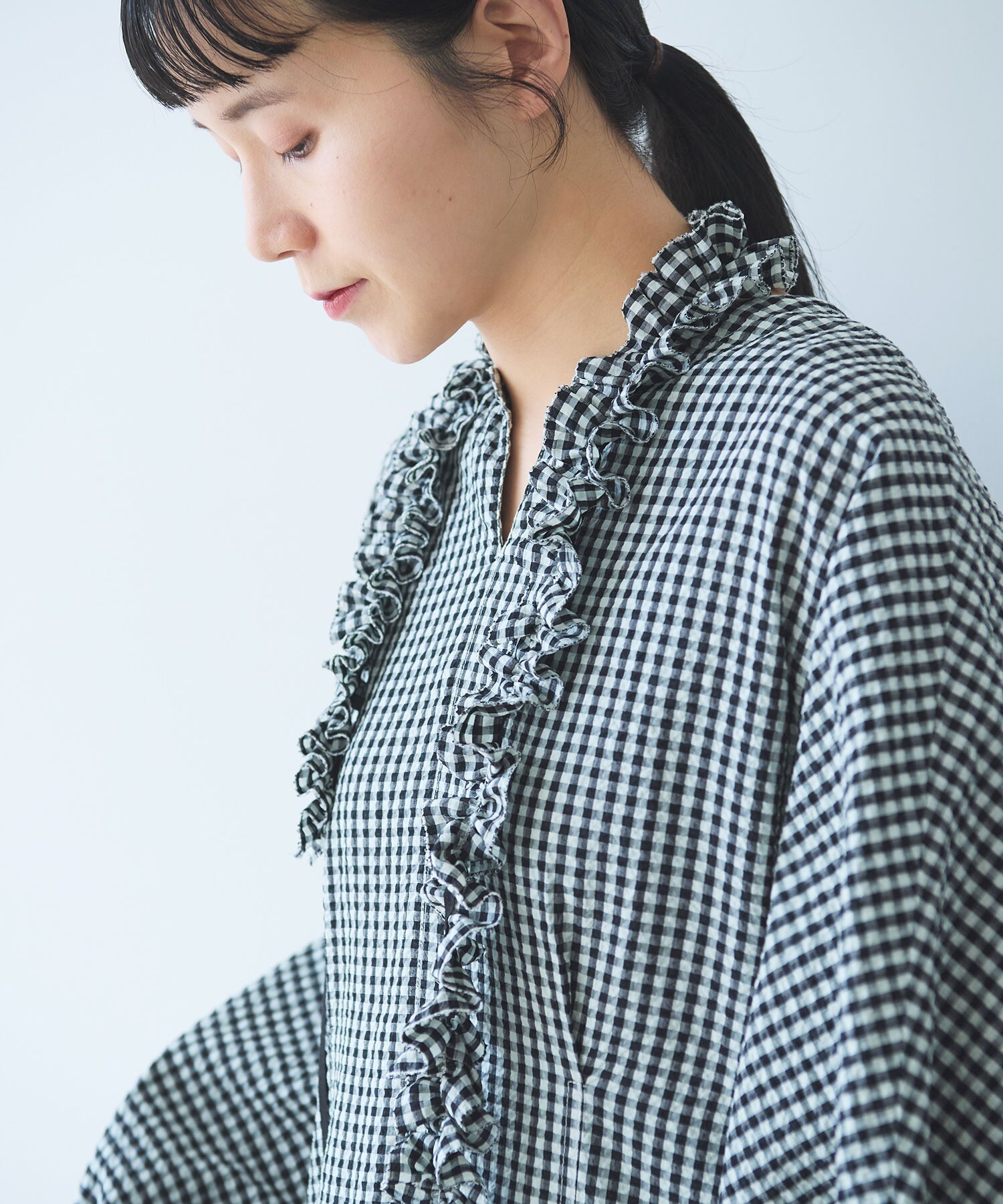 YOLK JAPAN アネモネ 2wayワンピース フリル裾　ヨルクジャパン YOLK JAPAN アネモネ 2wayワンピース フリル裾 ヨルクジャパン