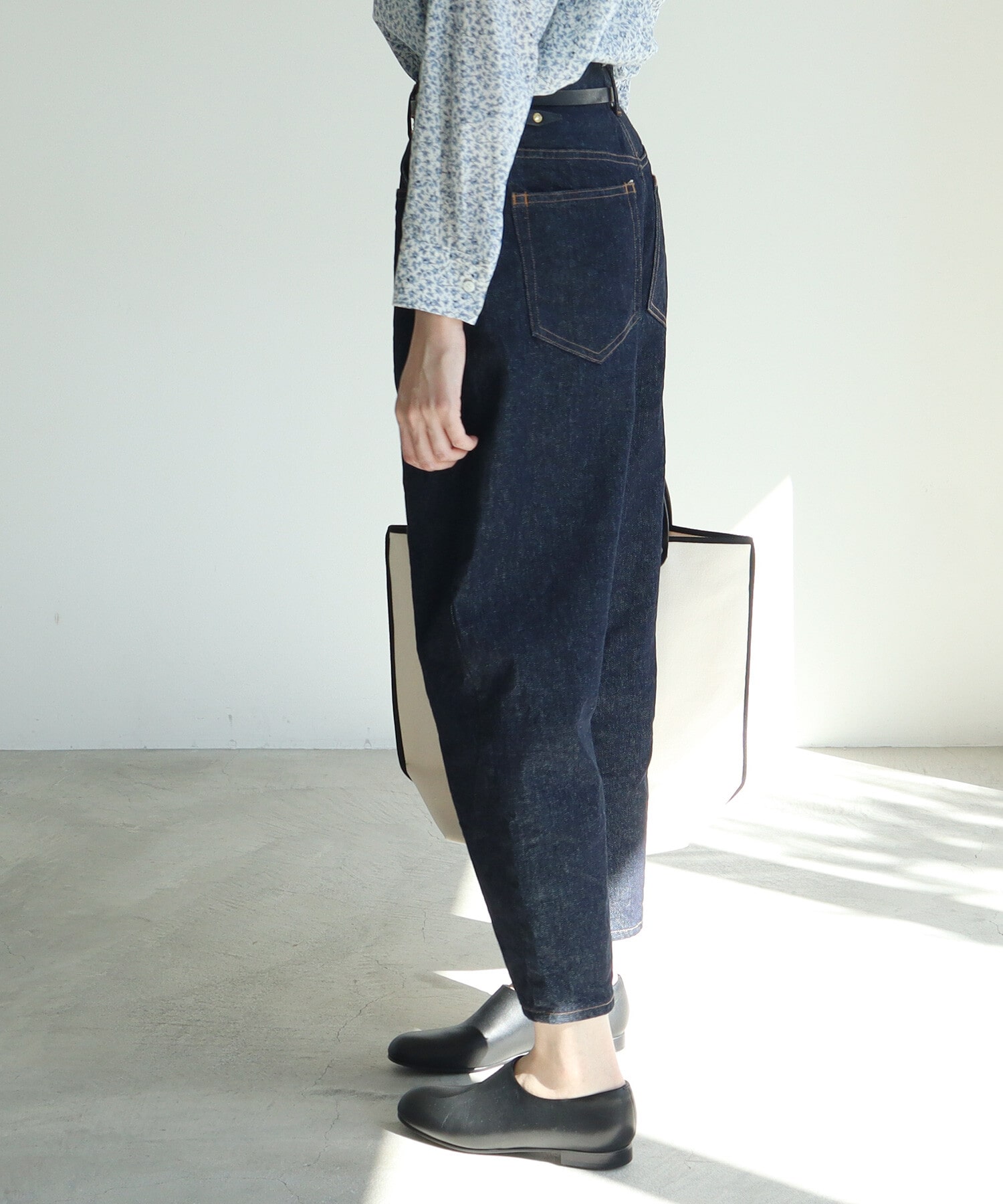 AMBIDEX Store △12ozDenim 5pkt wide tepered パンツ(M コン): yuni