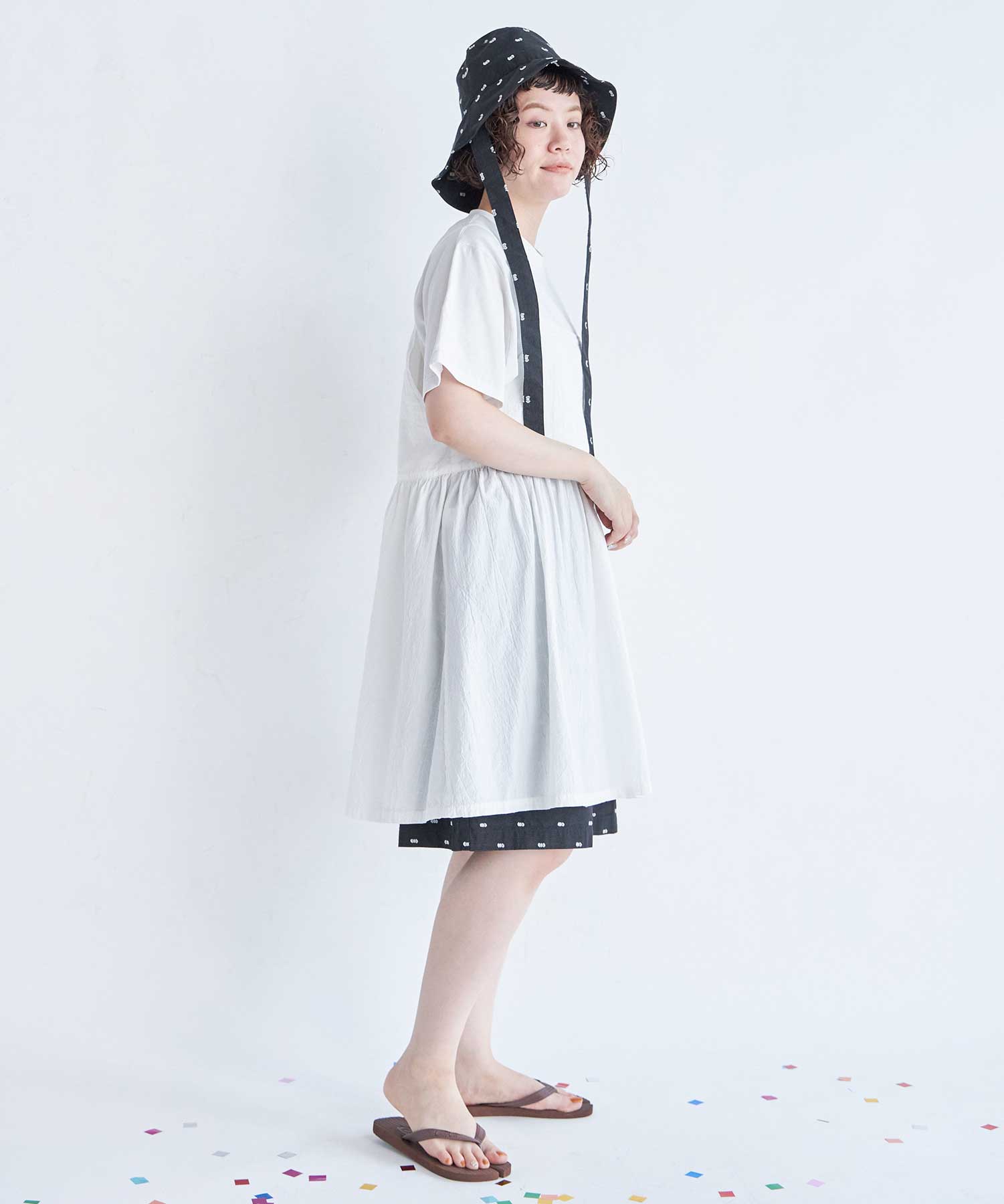 AMBIDEX Store ○強撚POPLIN キャミブラウス(F WHITE): FLAT-cic