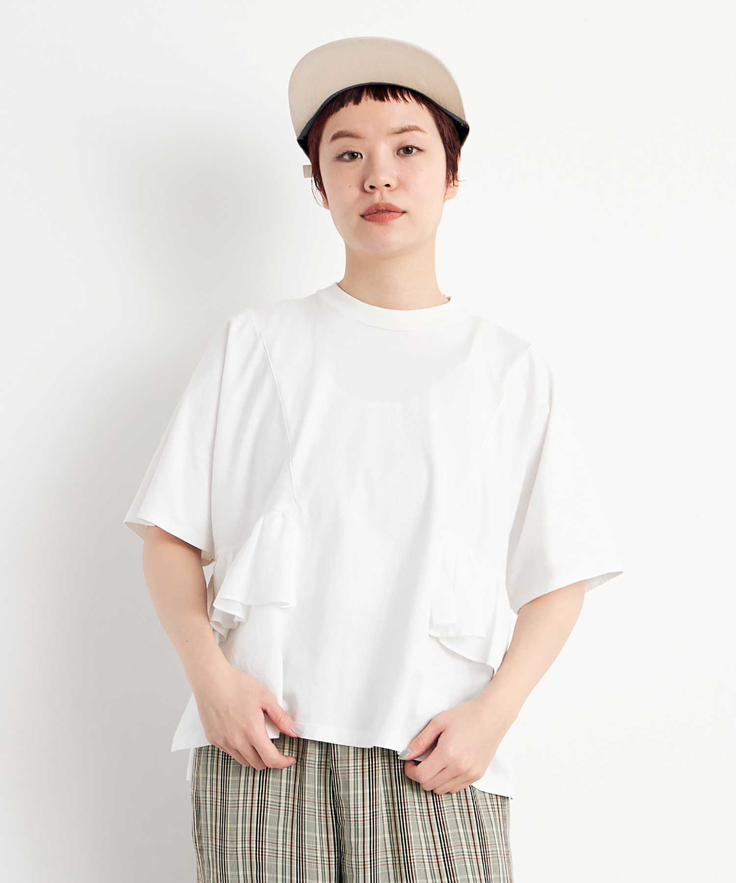 TREFLE＋1 チュールティシャツ KIDS】デイジーチュールTシャツ（Tシャツ/カットソー）｜GELATO