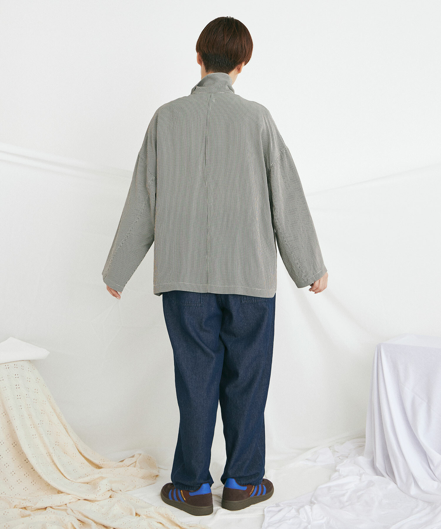 buoy buoy　ROPE DENIM 5pocket EASY パンツ AMBIDEX Store ROPE DENIM 5pocket EASY パンツ(F INDIGO): buoybuoy