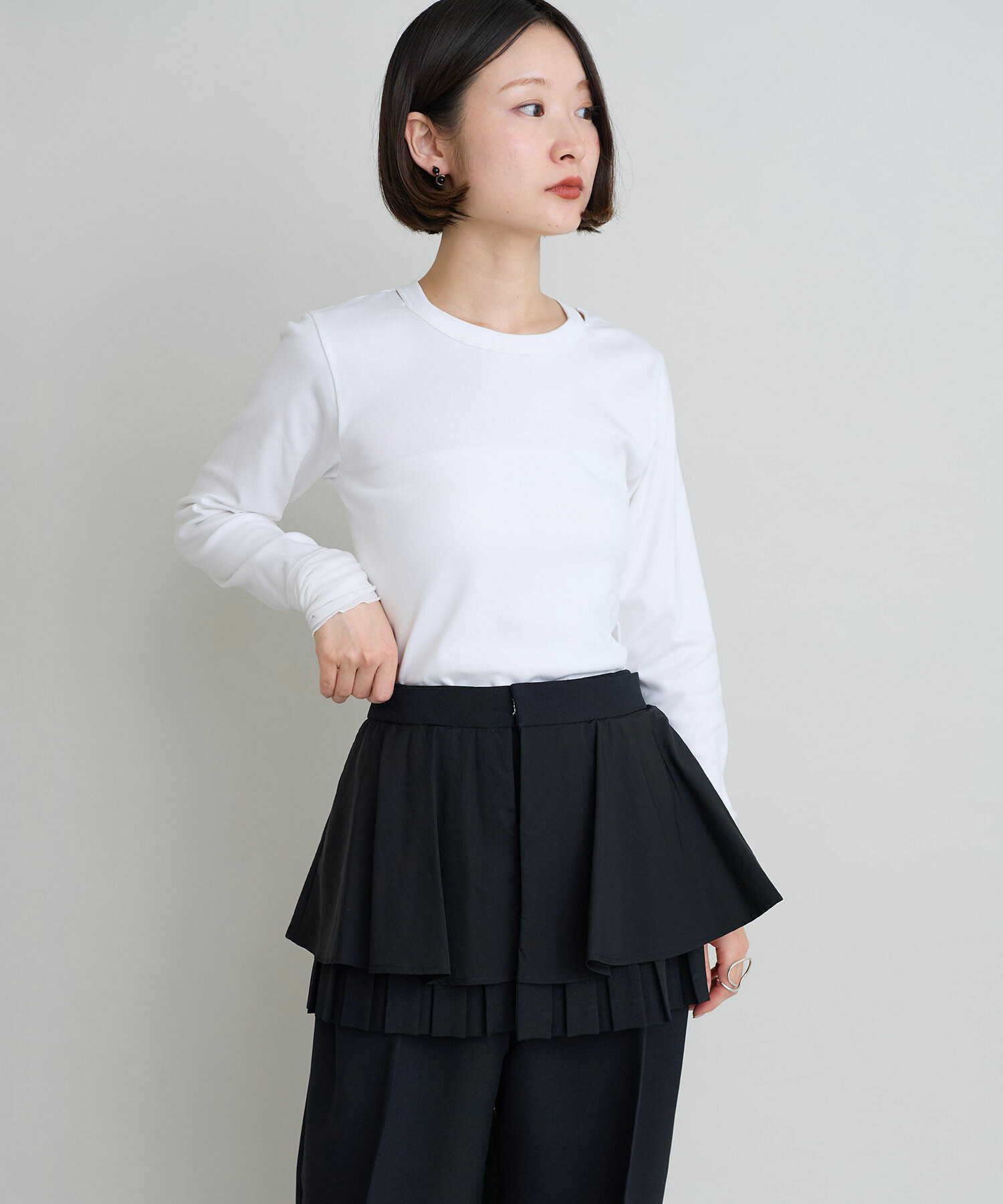 AMBIDEX Store △〇トロピカルワッシャー 巻きミニスカート(F